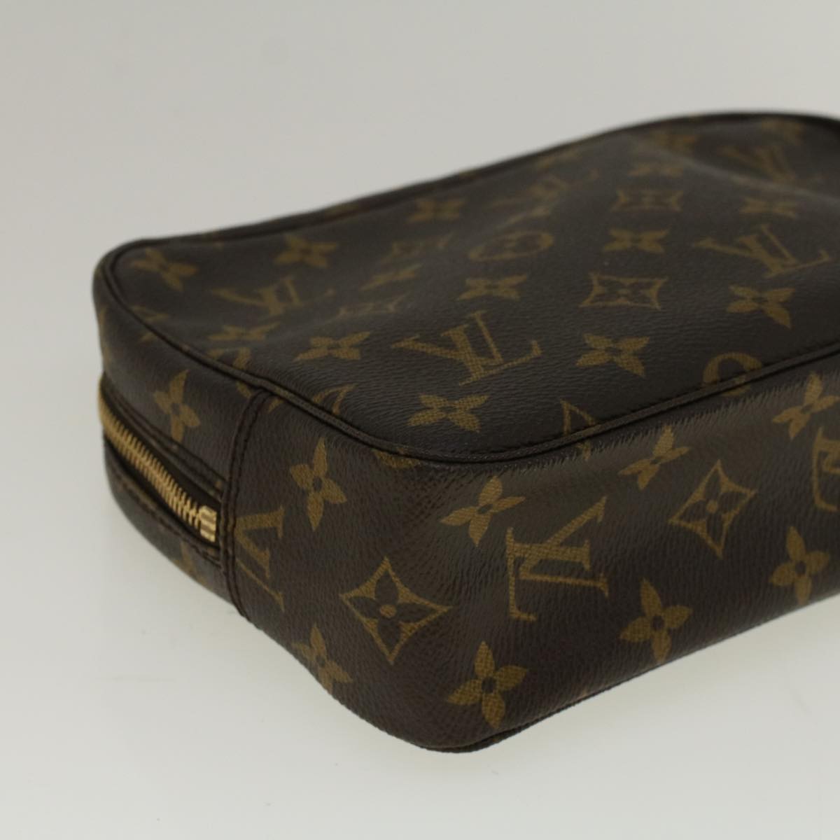 LOUIS VUITTON Monogram Trousse Toilette 23 Clutch Bag M47524 LV 57405
