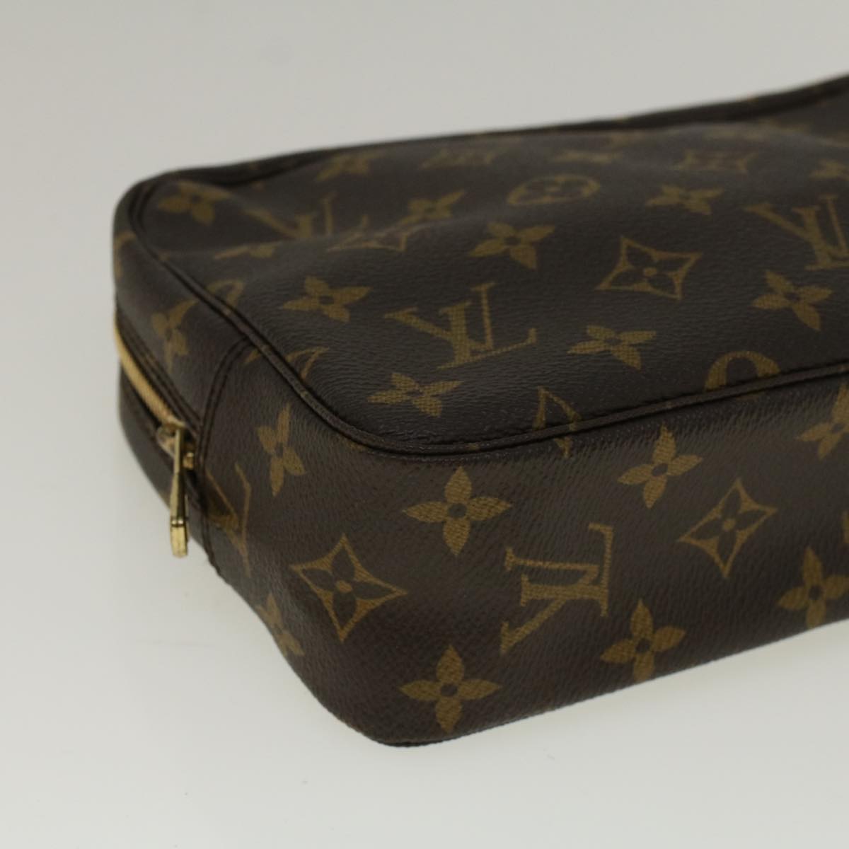 LOUIS VUITTON Monogram Trousse Toilette 23 Clutch Bag M47524 LV 57405