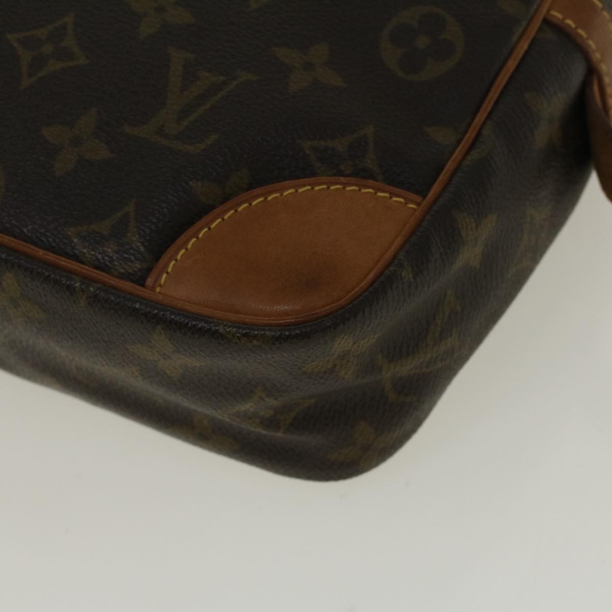 LOUIS VUITTON Monogram Compiegne 28 Clutch Bag M51845 LV 57417