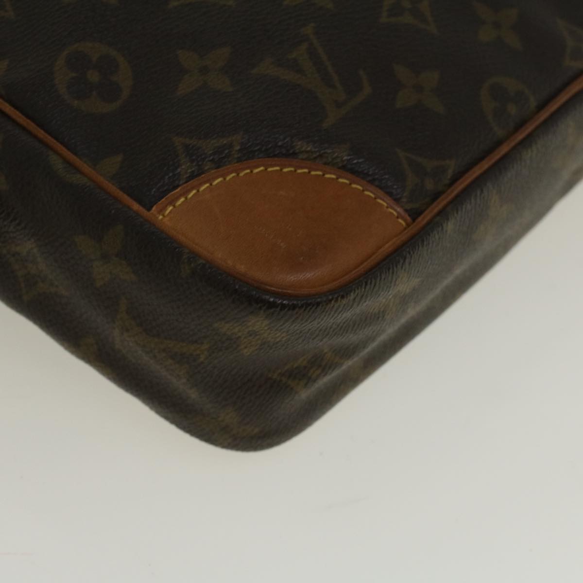 LOUIS VUITTON Monogram Compiegne 28 Clutch Bag M51845 LV 57417