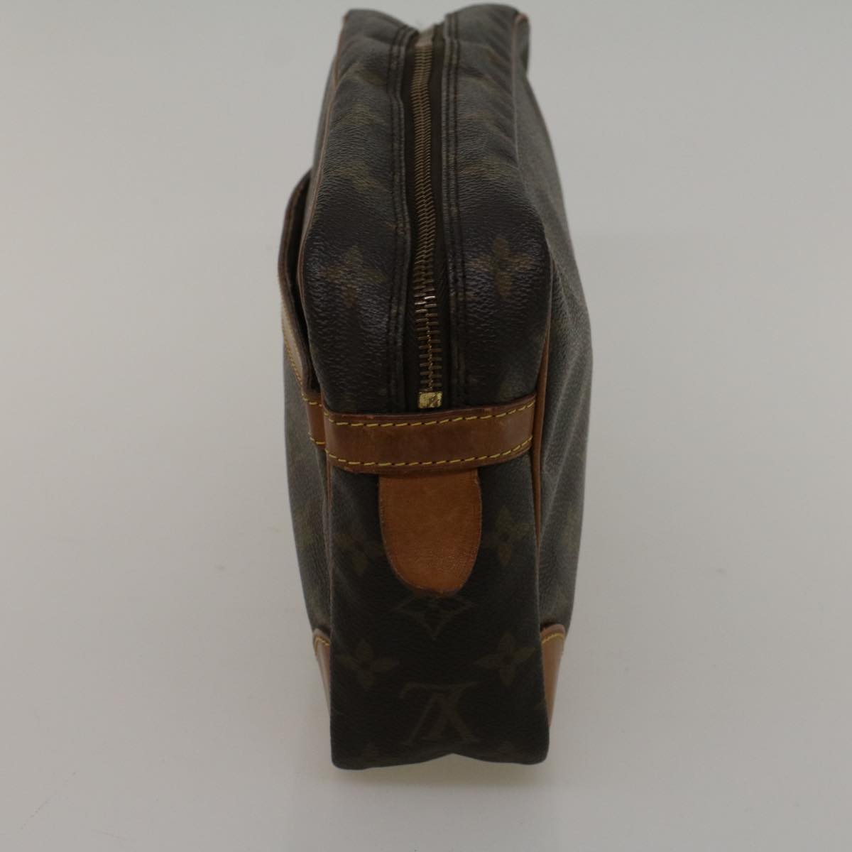 LOUIS VUITTON Monogram Compiegne 28 Clutch Bag M51845 LV 57417