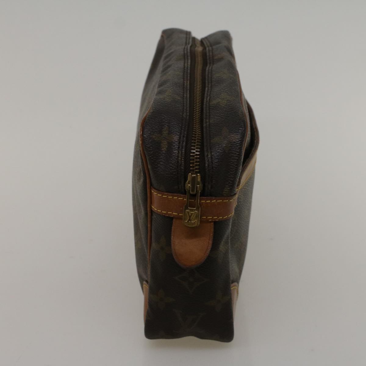 LOUIS VUITTON Monogram Compiegne 28 Clutch Bag M51845 LV 57417