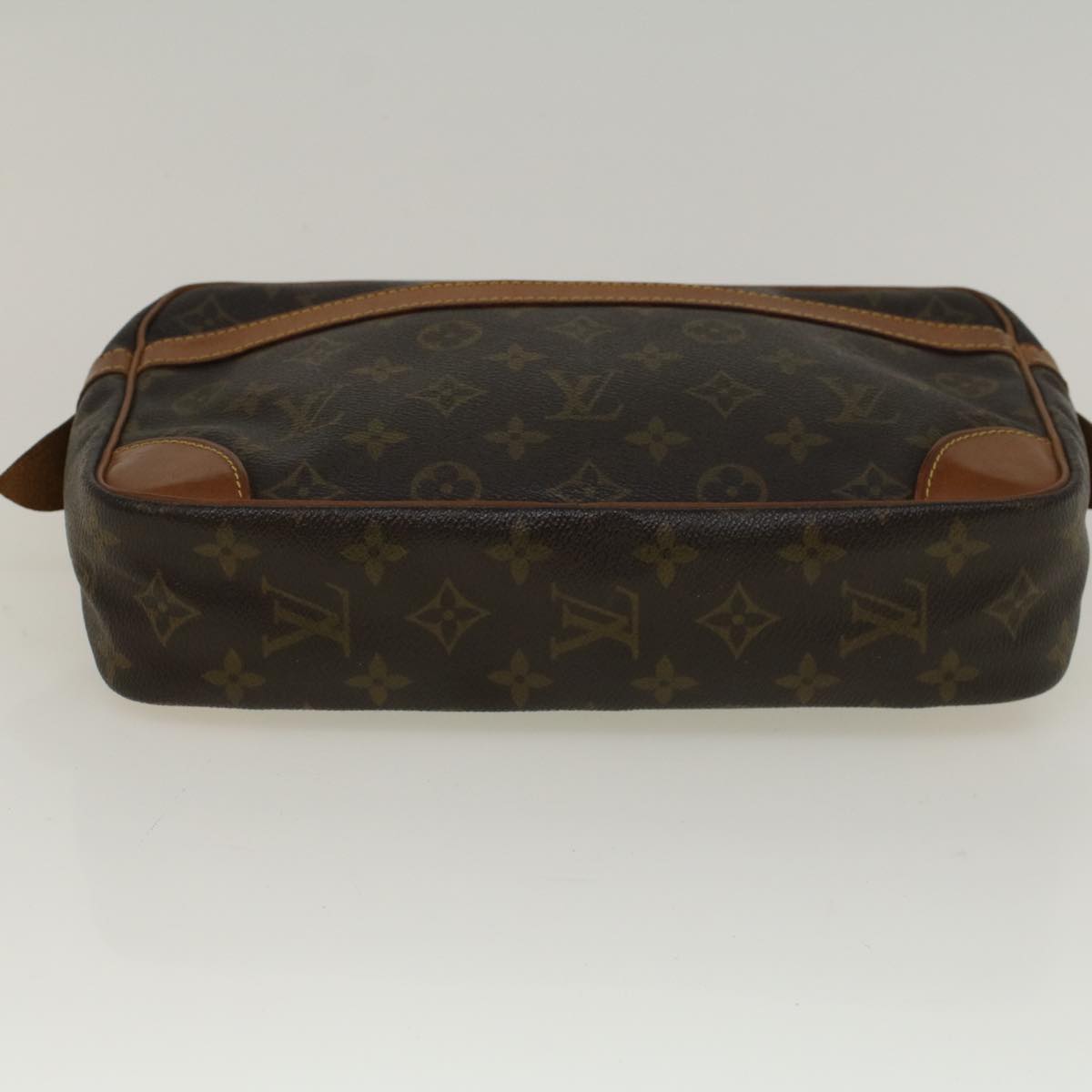 LOUIS VUITTON Monogram Compiegne 28 Clutch Bag M51845 LV 57417