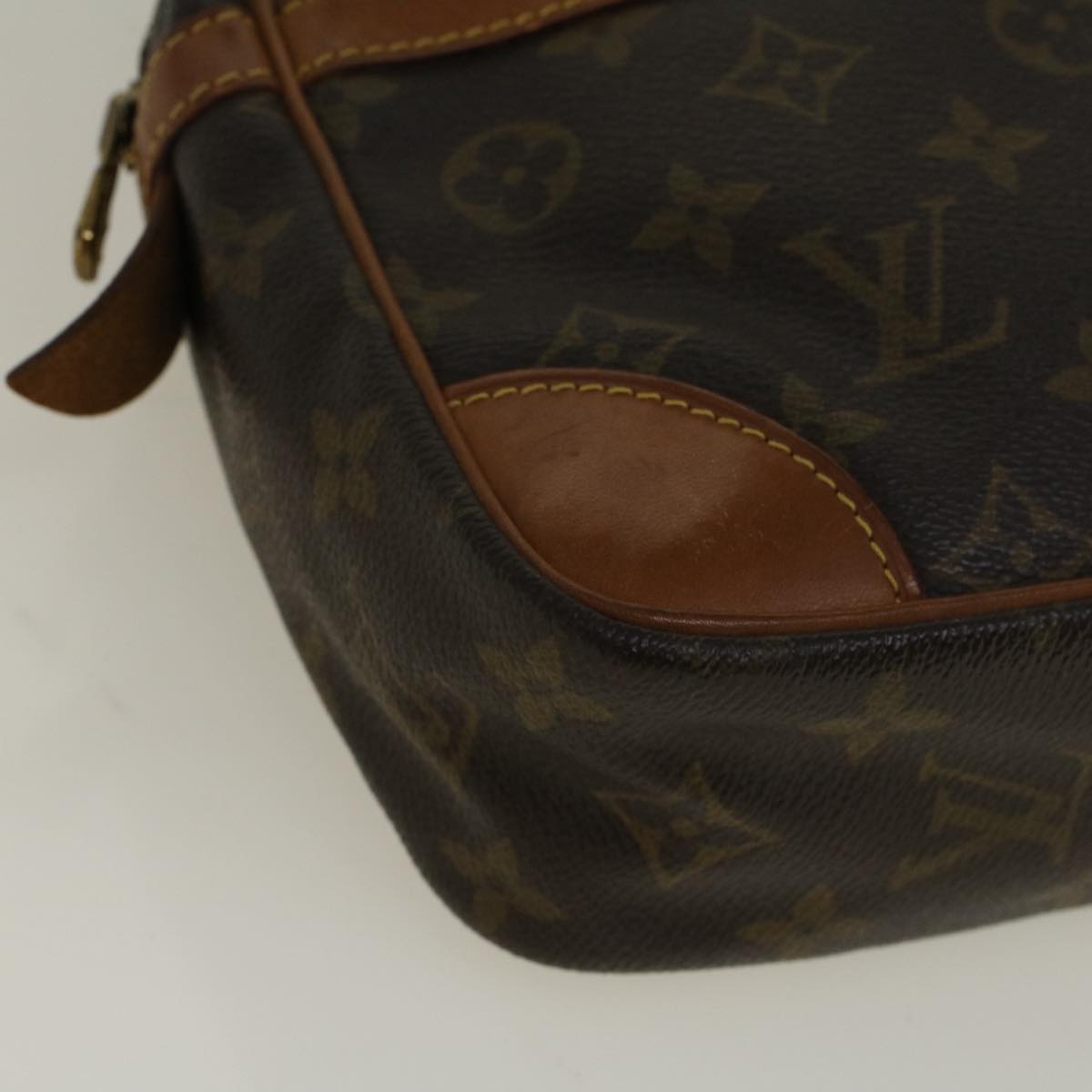 LOUIS VUITTON Monogram Compiegne 28 Clutch Bag M51845 LV 57417