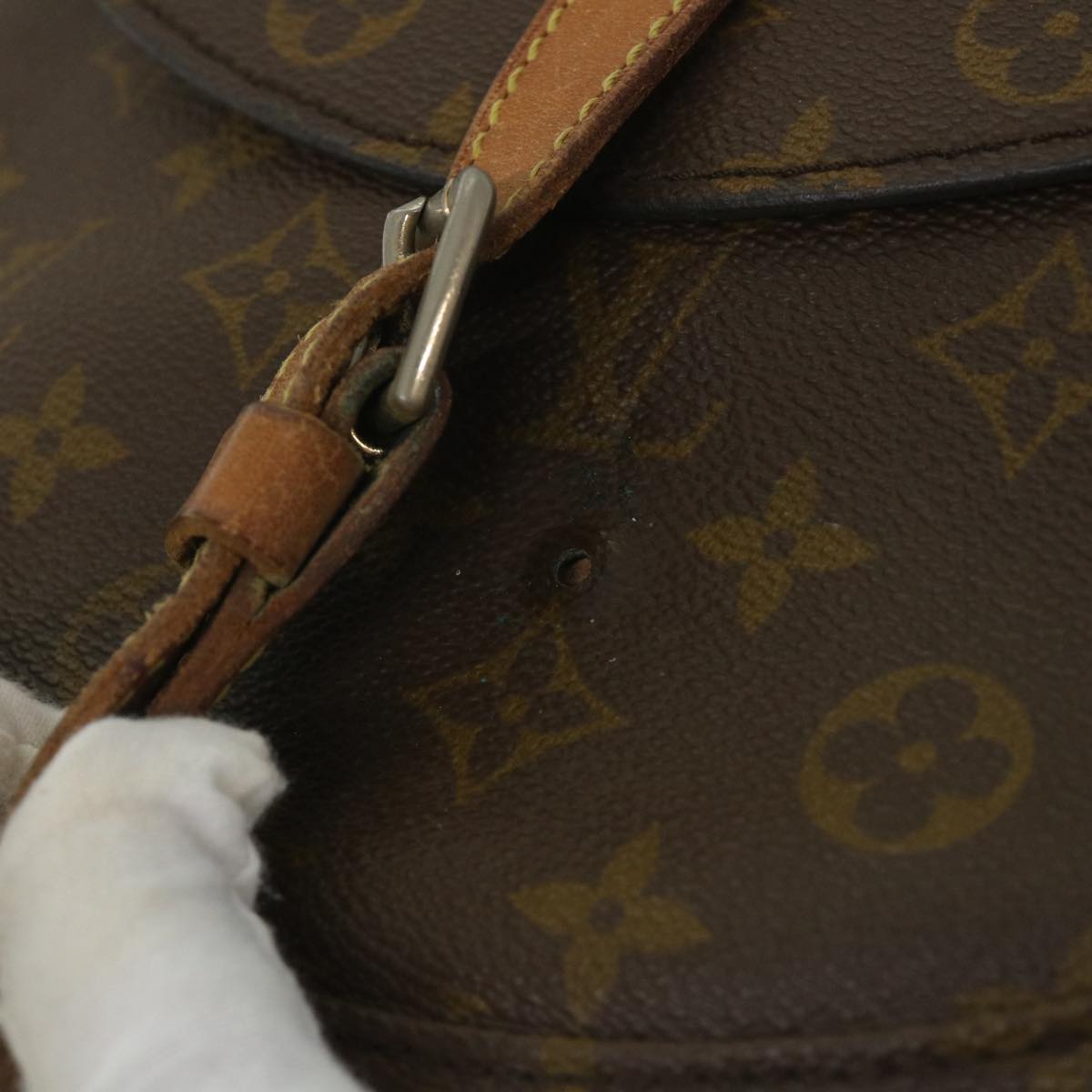 LOUIS VUITTON Monogram Chantilly GM Shoulder Bag Vintage M51232 LV 57419