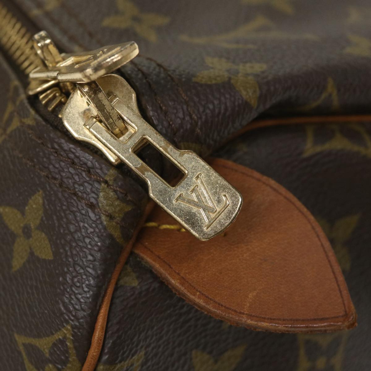 LOUIS VUITTON Monogram Keepall 55 Boston Bag M41424 LV 57427