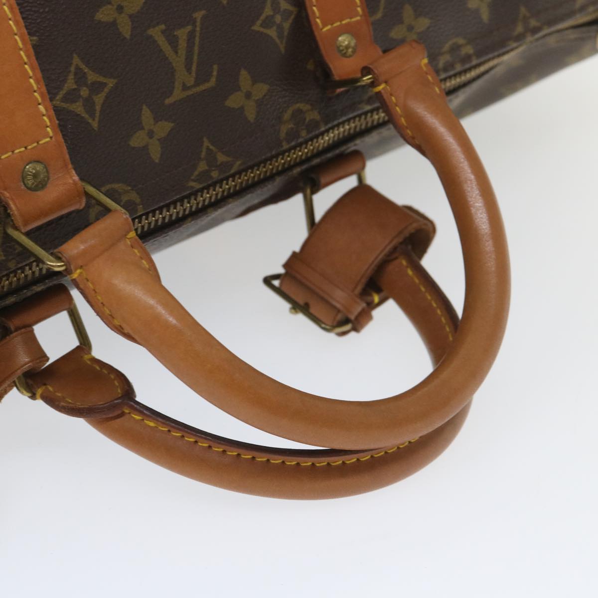 LOUIS VUITTON Monogram Keepall 55 Boston Bag M41424 LV 57427