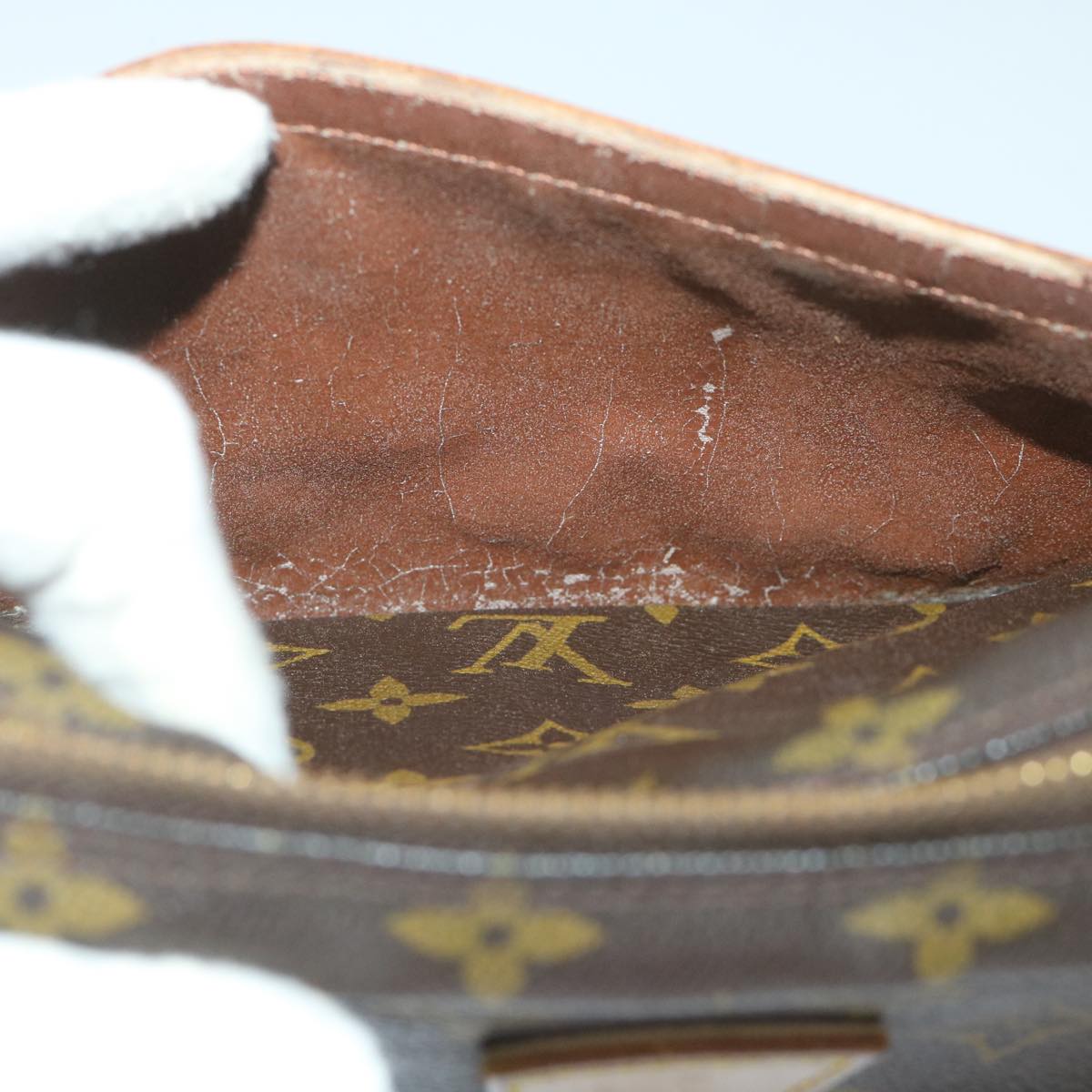 LOUIS VUITTON Monogram Jeune Fille PM Shoulder Bag M51227 LV 57443