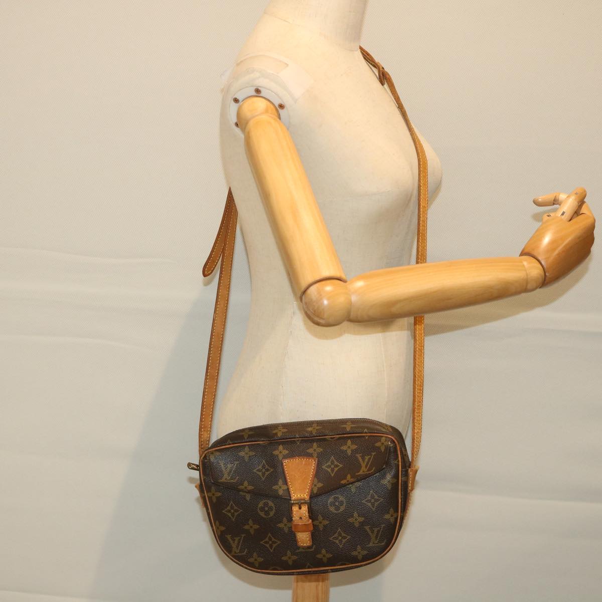 LOUIS VUITTON Monogram Jeune Fille PM Shoulder Bag M51227 LV 57443