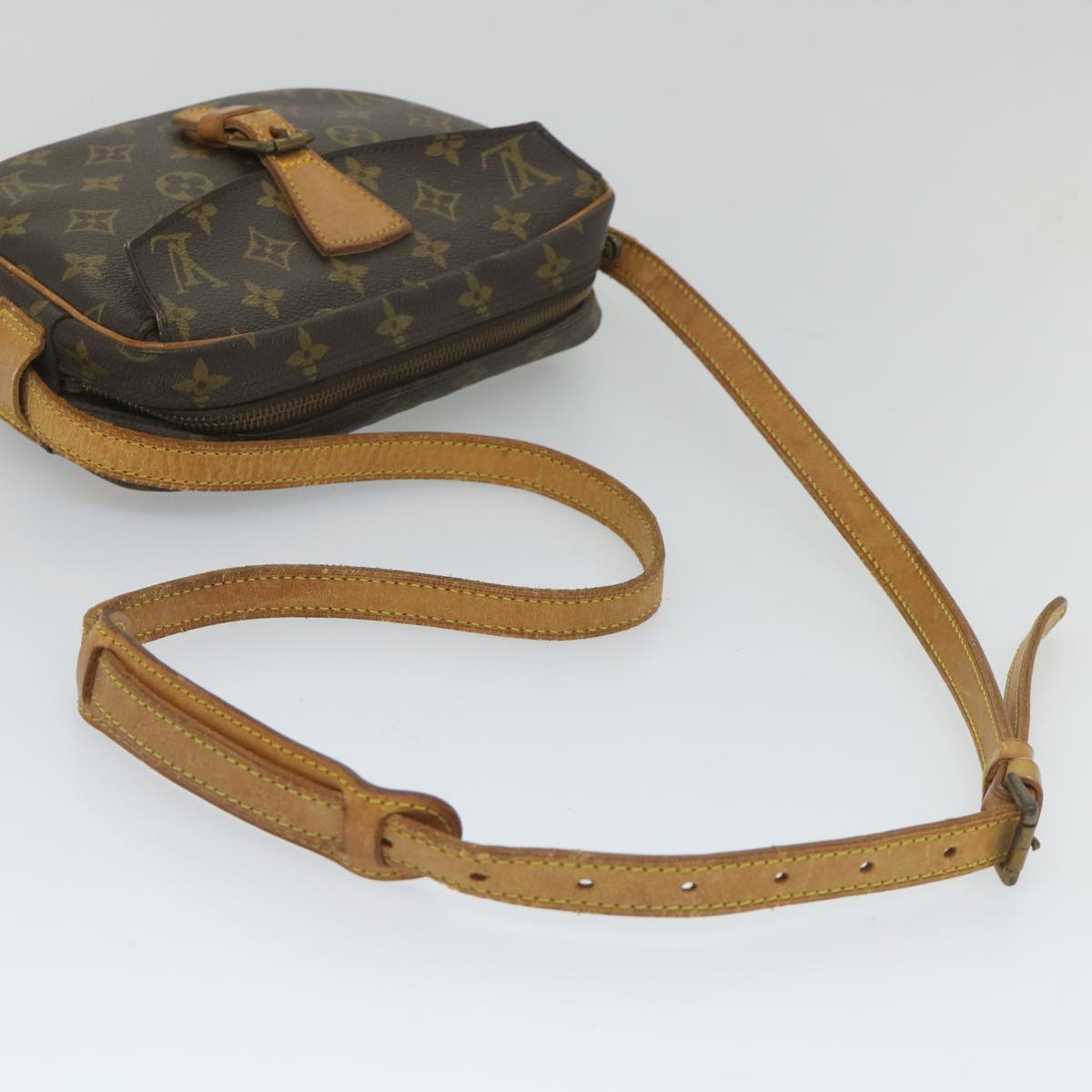 LOUIS VUITTON Monogram Jeune Fille PM Shoulder Bag M51227 LV 57443