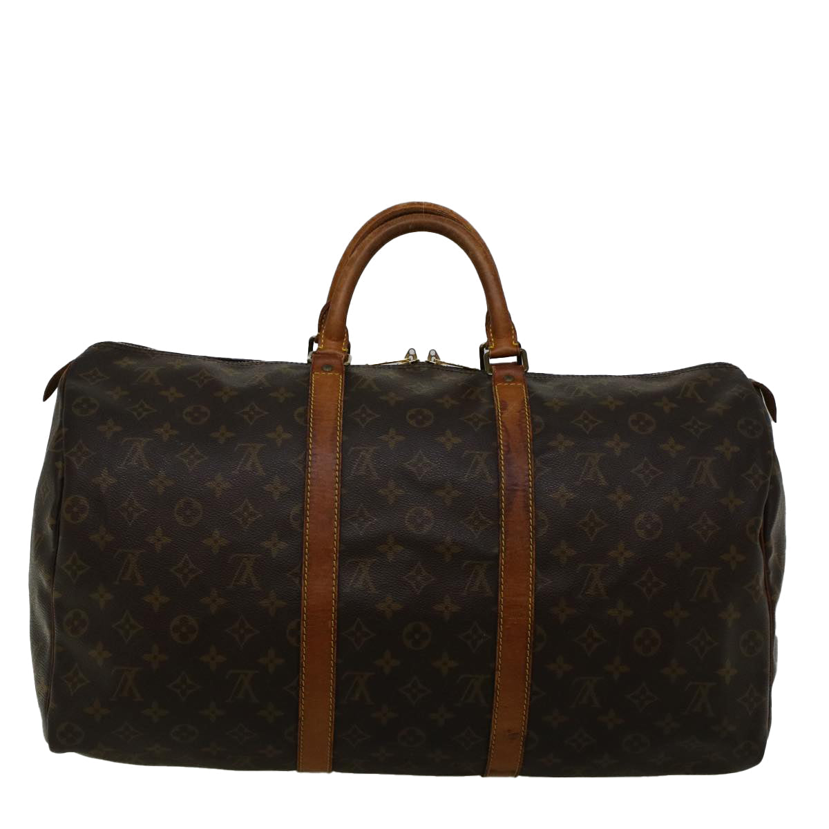 LOUIS VUITTON Monogram Keepall 50 Boston Bag M41426 LV 57476