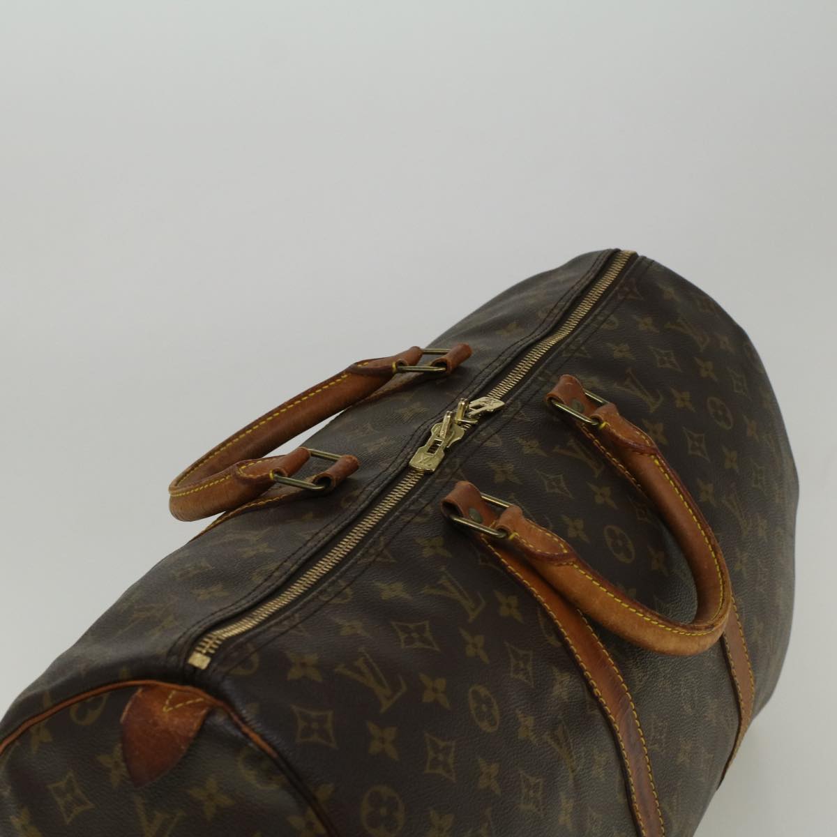 LOUIS VUITTON Monogram Keepall 50 Boston Bag M41426 LV 57476