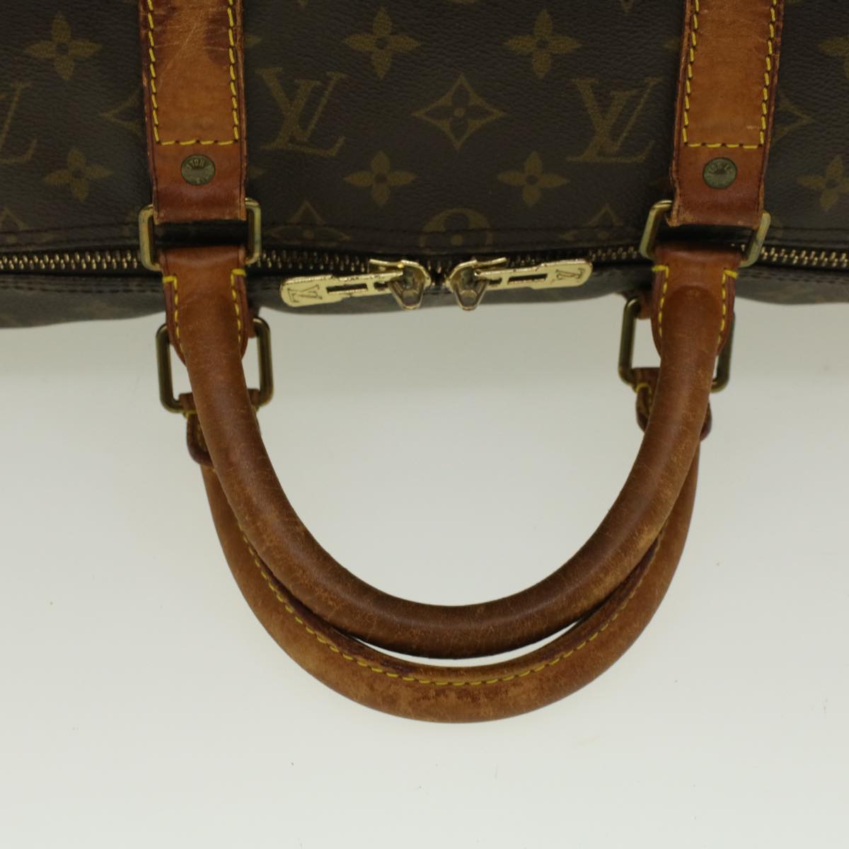 LOUIS VUITTON Monogram Keepall 50 Boston Bag M41426 LV 57476