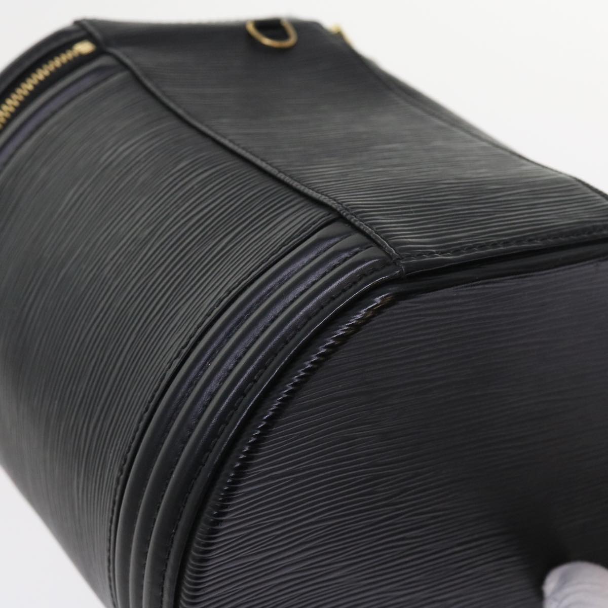 LOUIS VUITTON Epi Cannes Hand Bag Black M48032 LV 57479