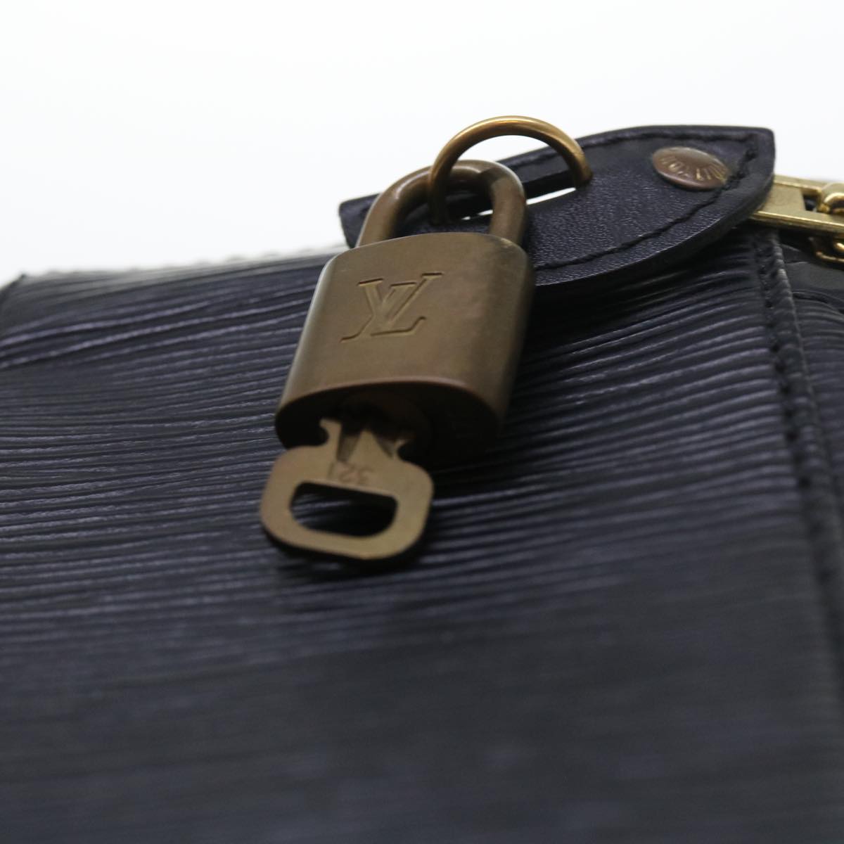 LOUIS VUITTON Epi Cannes Hand Bag Black M48032 LV 57479