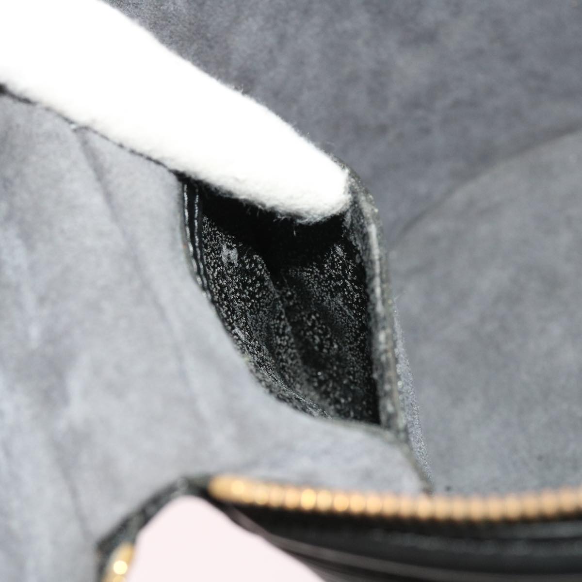 LOUIS VUITTON Epi Cannes Hand Bag Black M48032 LV 57479