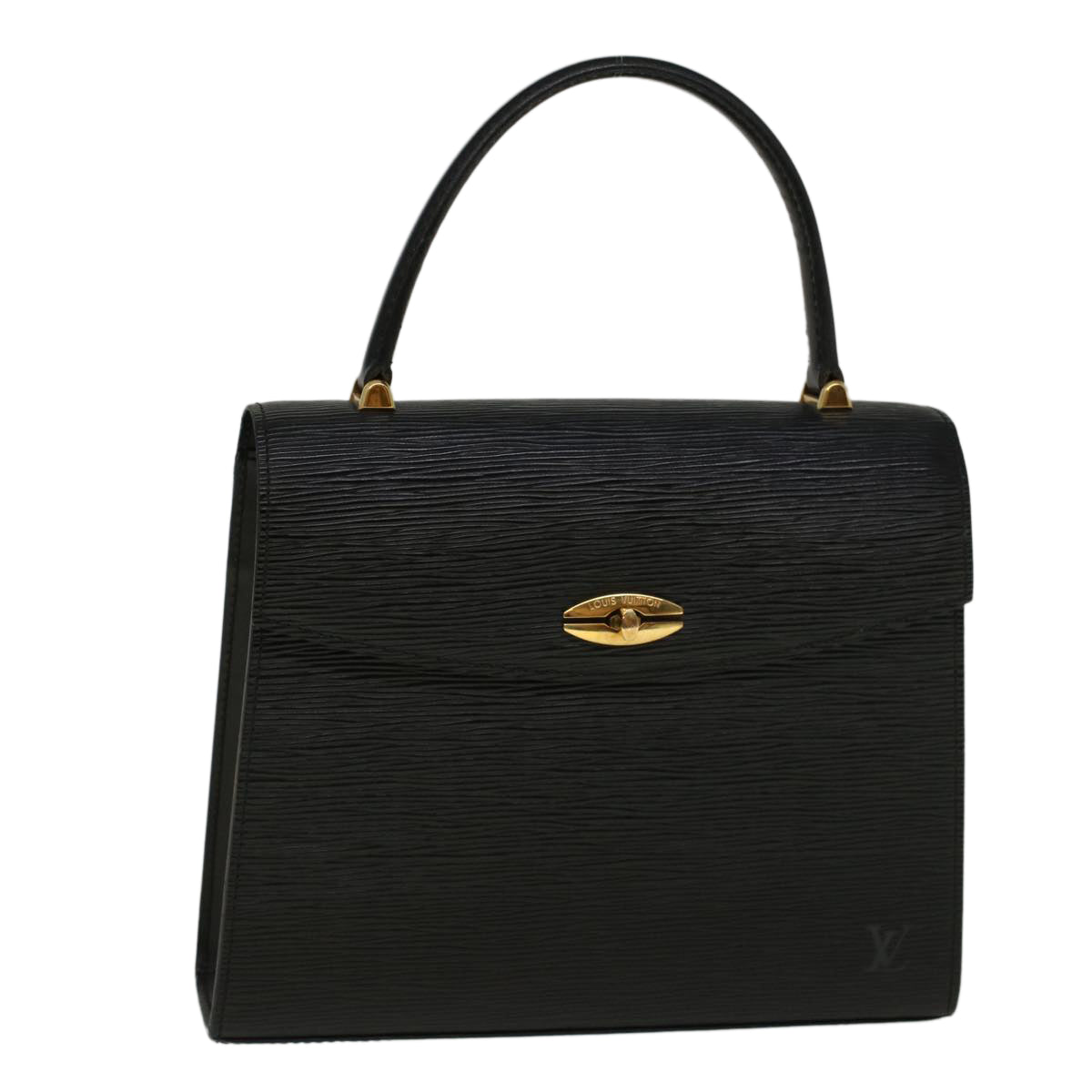 LOUIS VUITTON Epi Malesherbes Hand Bag Black M52372 LV 57480