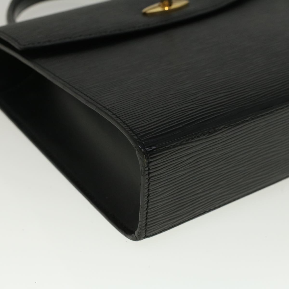 LOUIS VUITTON Epi Malesherbes Hand Bag Black M52372 LV 57480