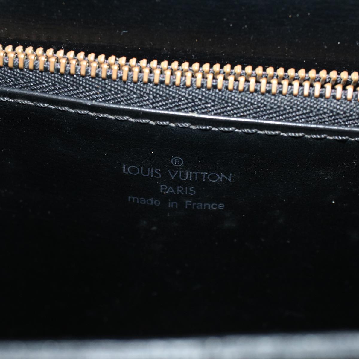 LOUIS VUITTON Epi Malesherbes Hand Bag Black M52372 LV 57480