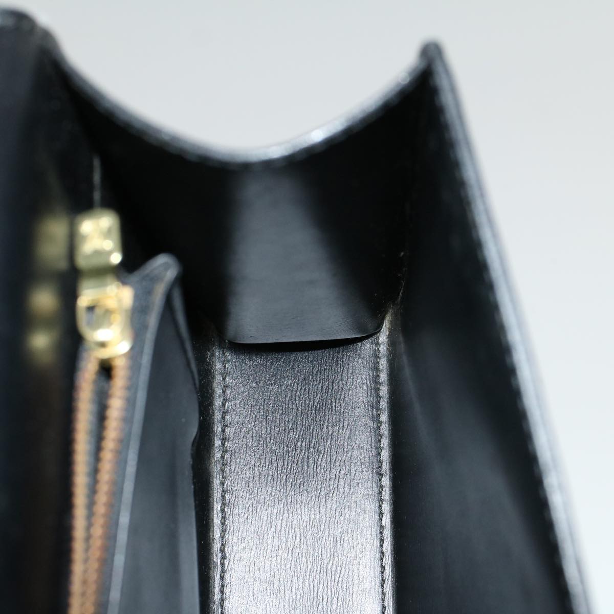 LOUIS VUITTON Epi Malesherbes Hand Bag Black M52372 LV 57480