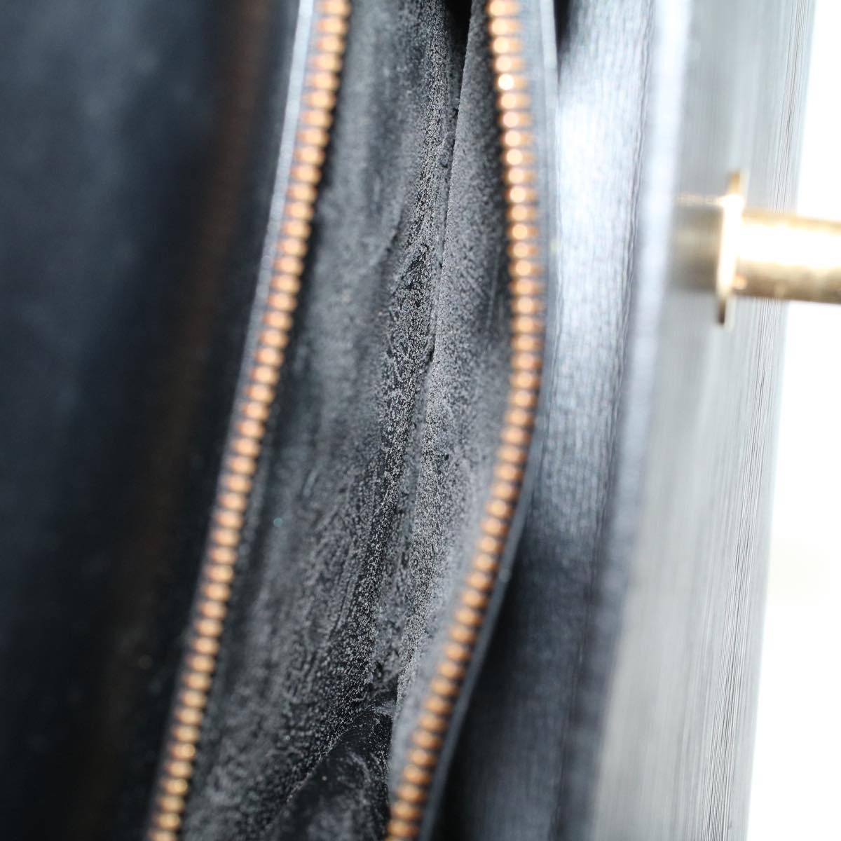 LOUIS VUITTON Epi Malesherbes Hand Bag Black M52372 LV 57480