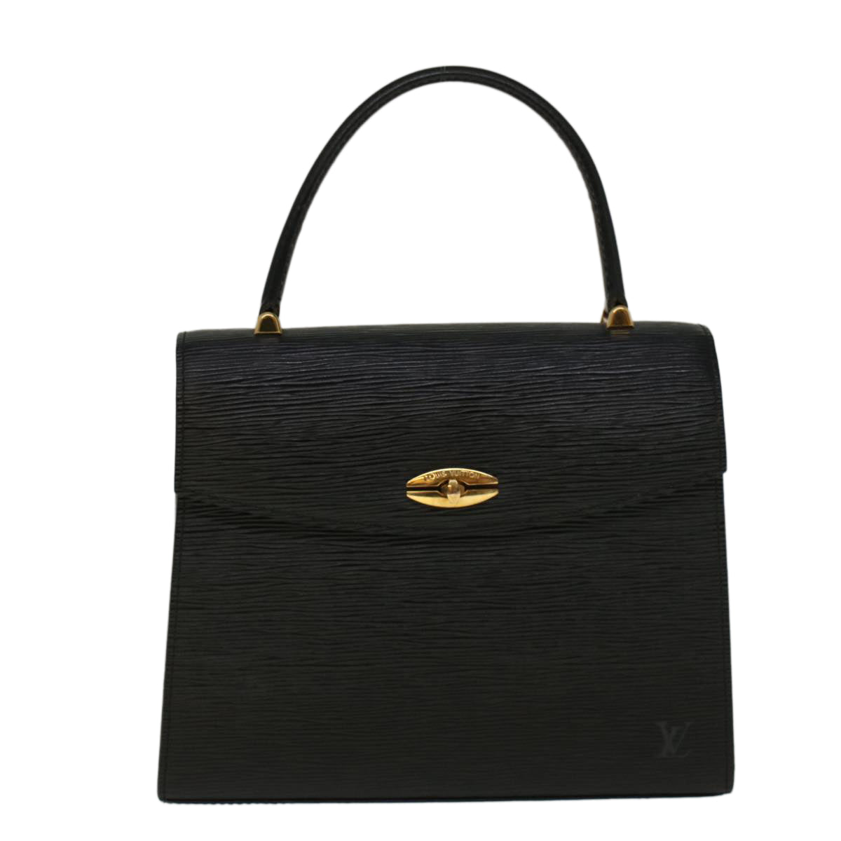 LOUIS VUITTON Epi Malesherbes Hand Bag Black M52372 LV 57480