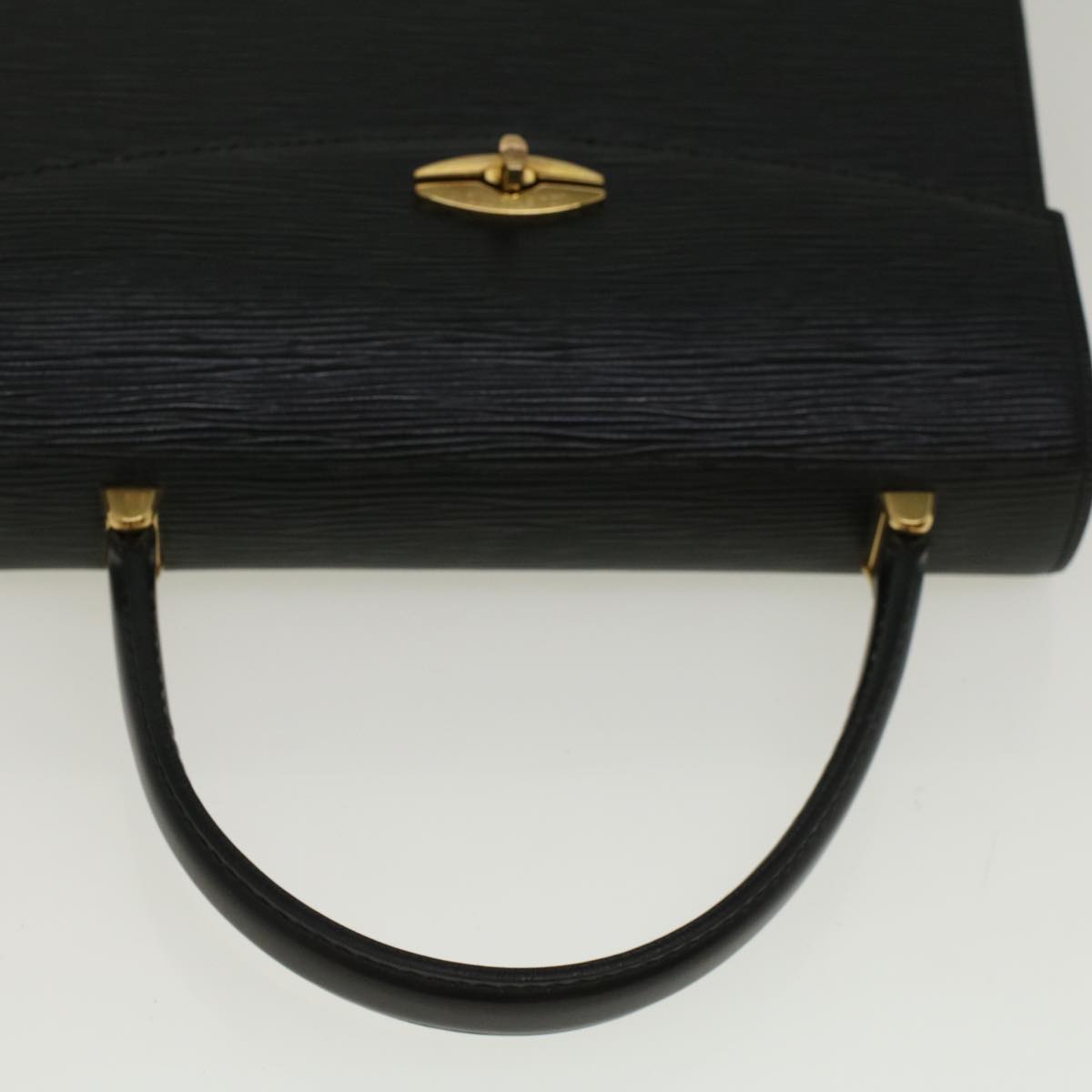 LOUIS VUITTON Epi Malesherbes Hand Bag Black M52372 LV 57480
