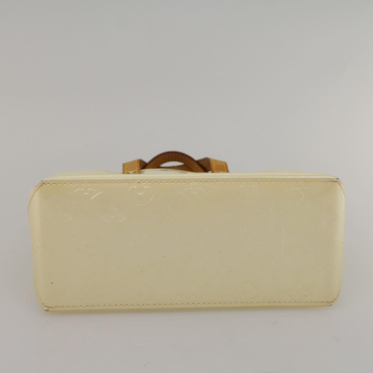 LOUIS VUITTON Monogram Vernis Reade PM Hand Bag Perle M91336 LV 57487