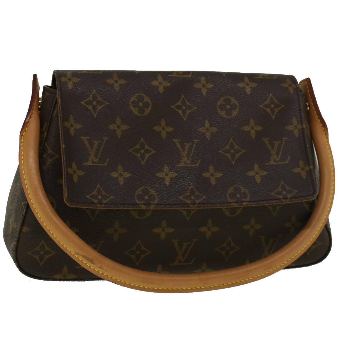 LOUIS VUITTON Monogram Mini Looping Shoulder Bag M51147 LV 57492