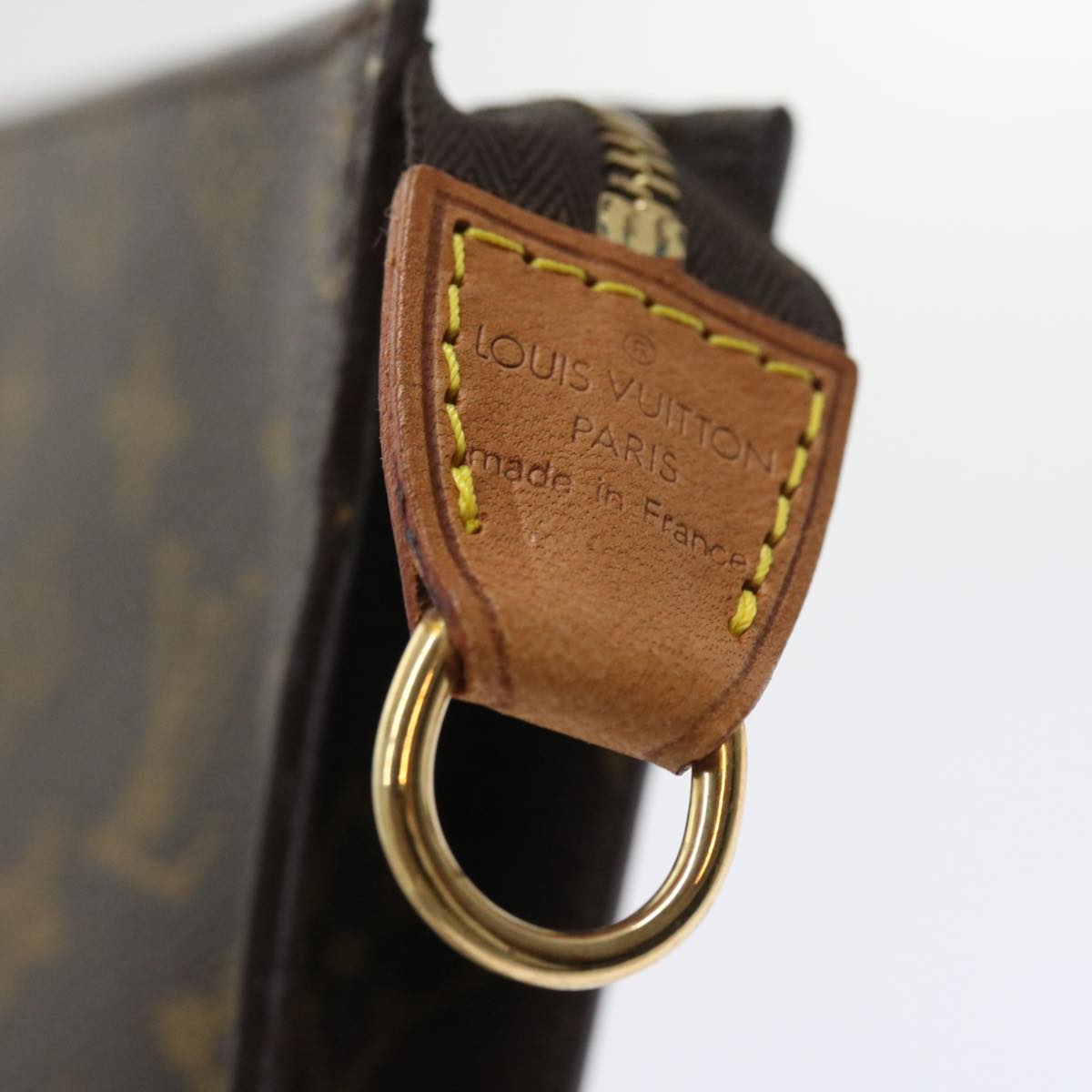 LOUIS VUITTON Monogram Bucket PM Accessory Pouch LV 57510