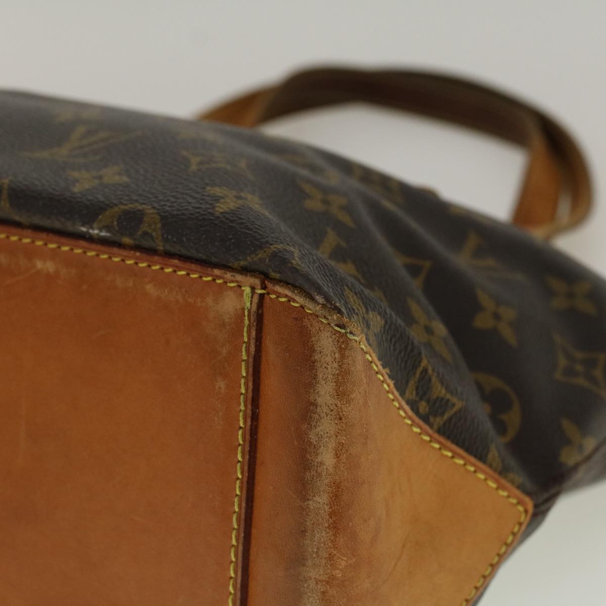 LOUIS VUITTON Monogram Cabas Piano Tote Bag M51148 LV 57511