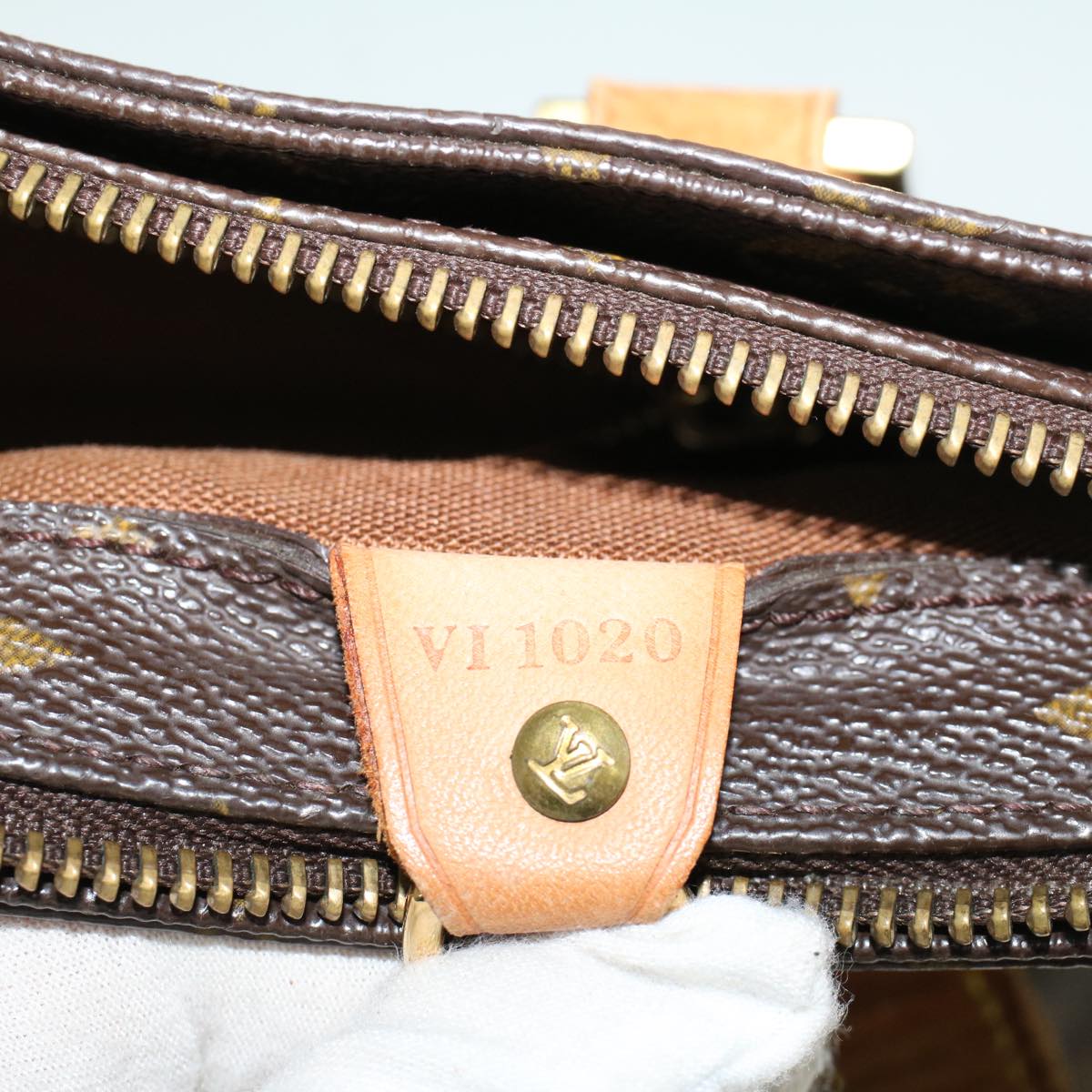 LOUIS VUITTON Monogram Cabas Piano Tote Bag M51148 LV 57511