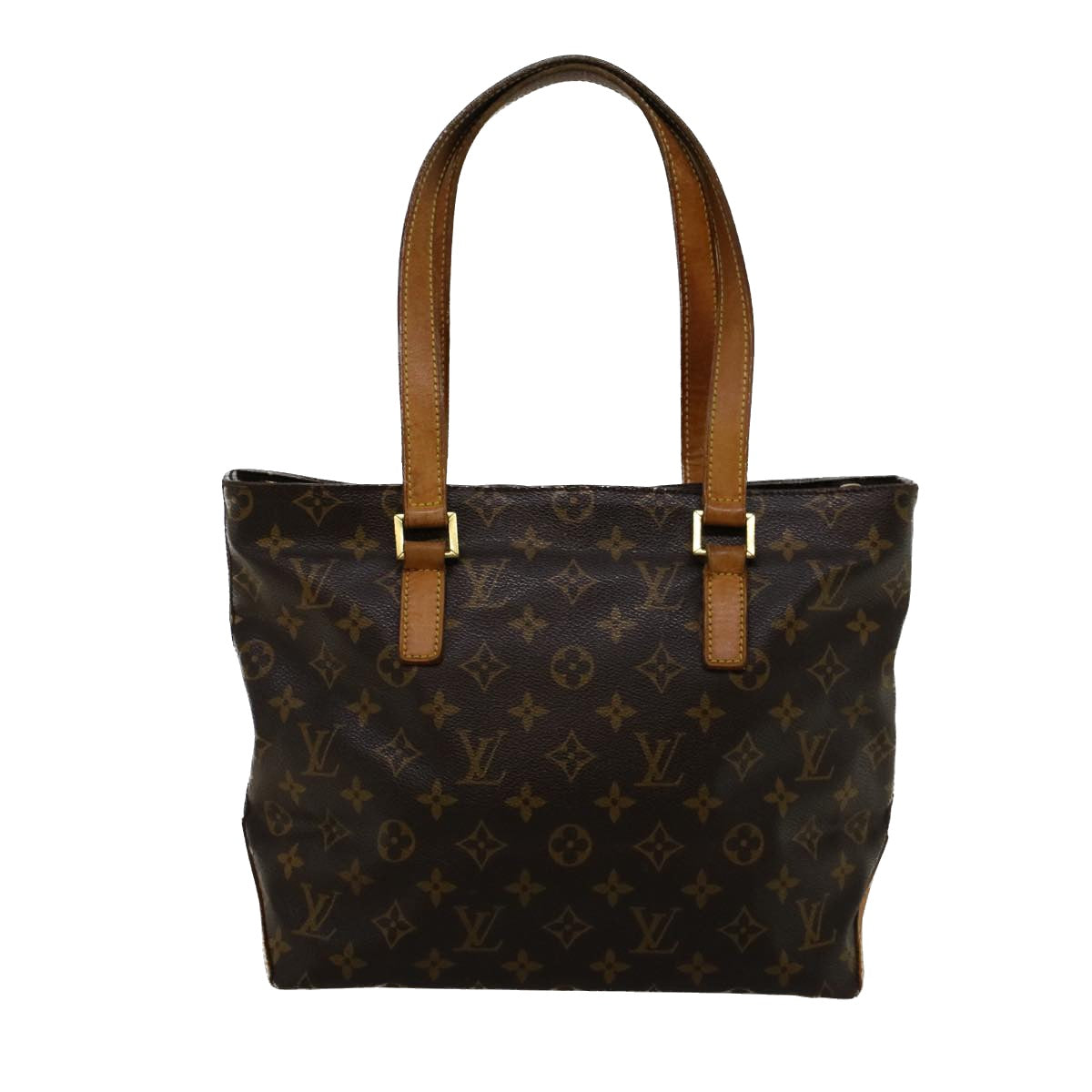 LOUIS VUITTON Monogram Cabas Piano Tote Bag M51148 LV 57511