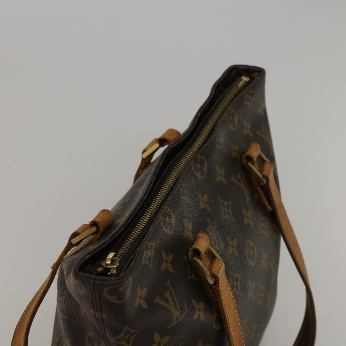 LOUIS VUITTON Monogram Cabas Piano Tote Bag M51148 LV 57511