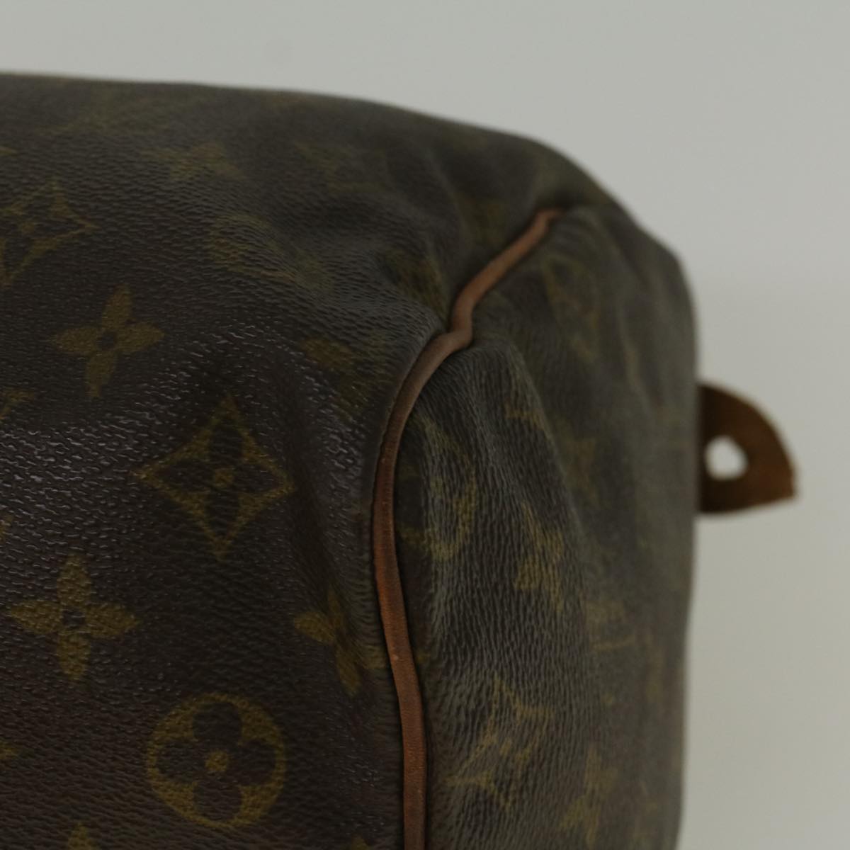 LOUIS VUITTON Monogram Speedy 35 Hand Bag Vintage M41524 LV 57521