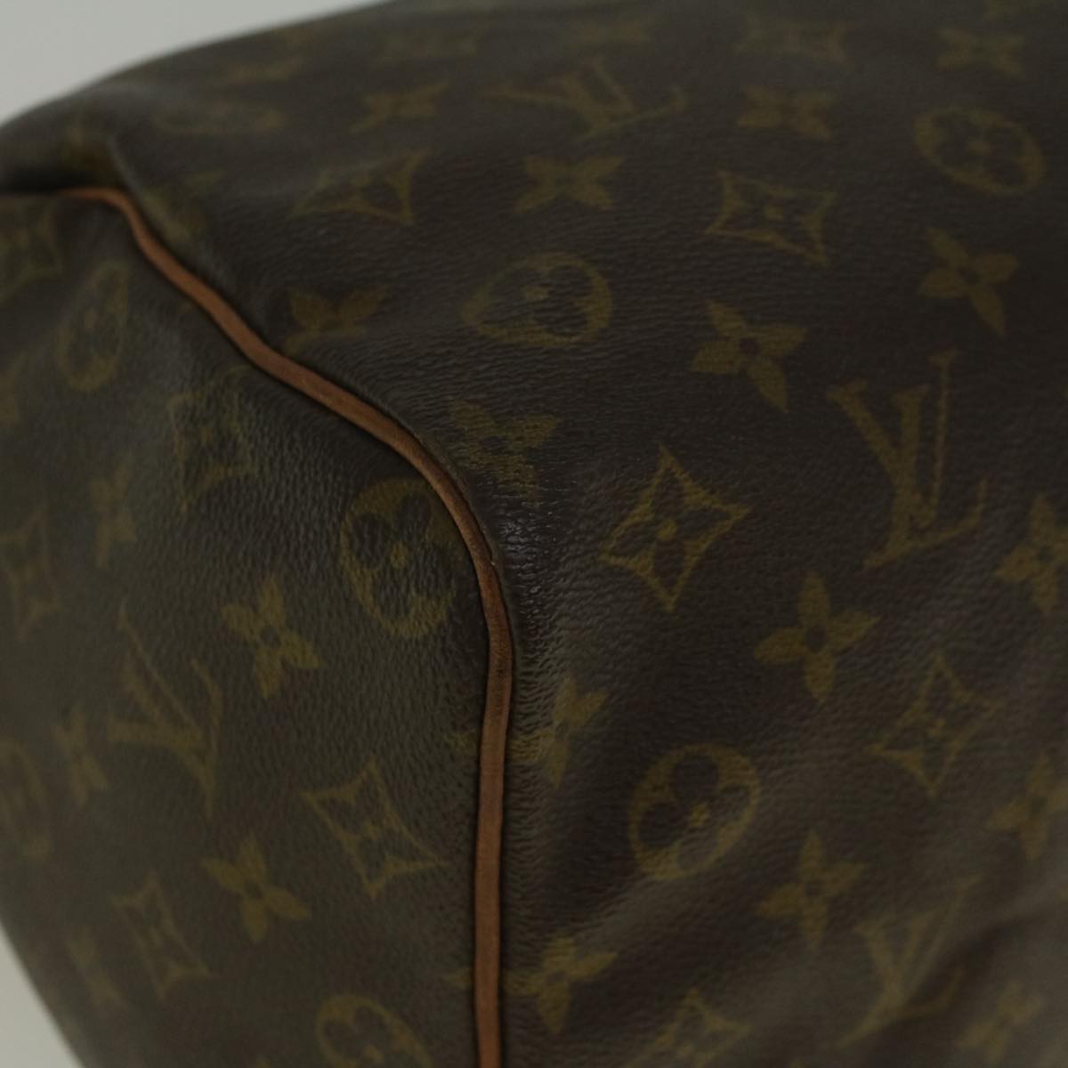 LOUIS VUITTON Monogram Speedy 35 Hand Bag Vintage M41524 LV 57521