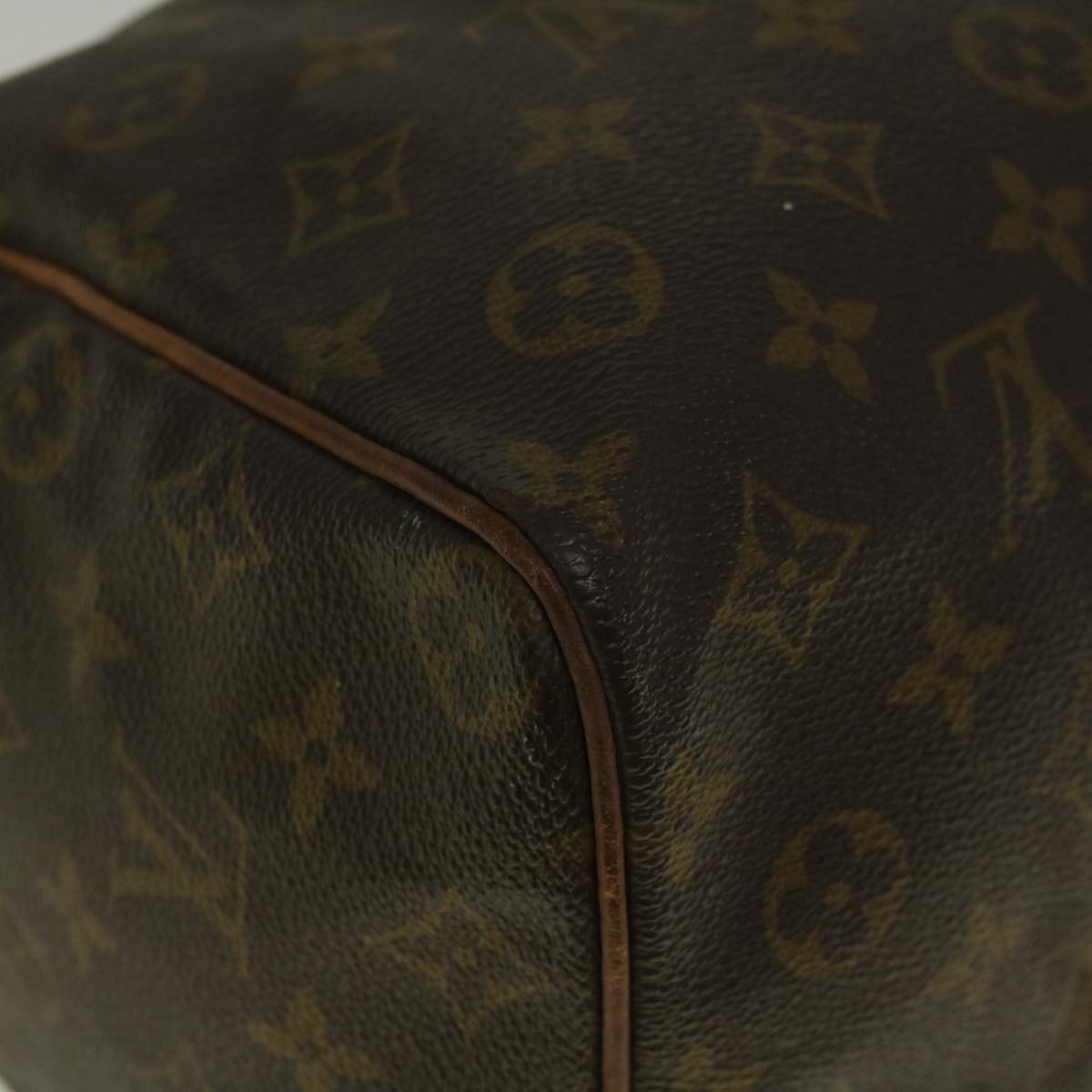 LOUIS VUITTON Monogram Speedy 35 Hand Bag Vintage M41524 LV 57521
