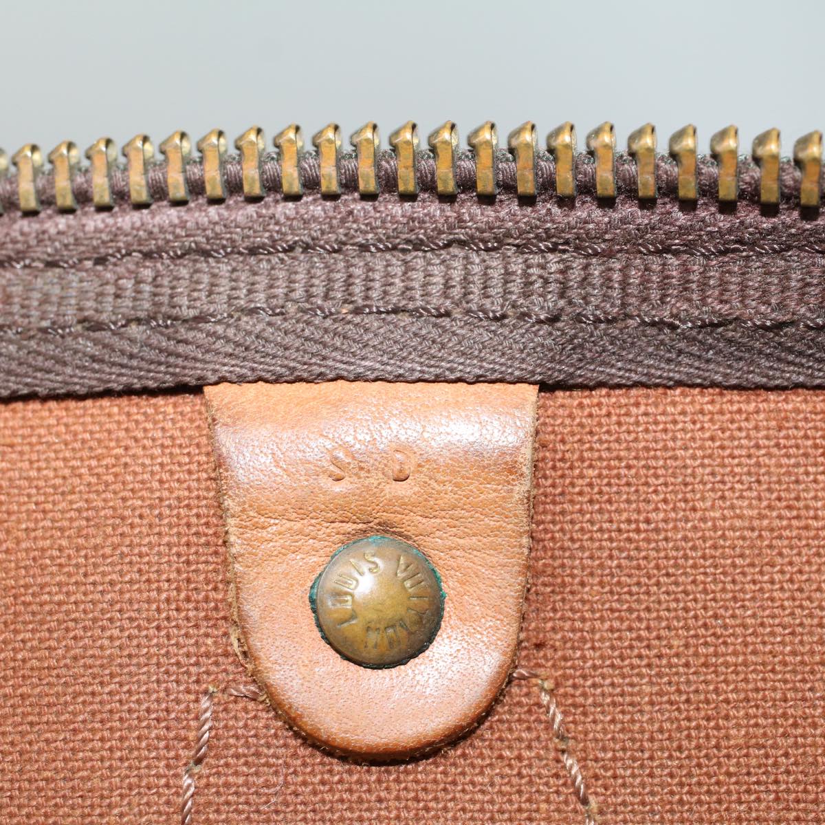 LOUIS VUITTON Monogram Speedy 35 Hand Bag Vintage M41524 LV 57521