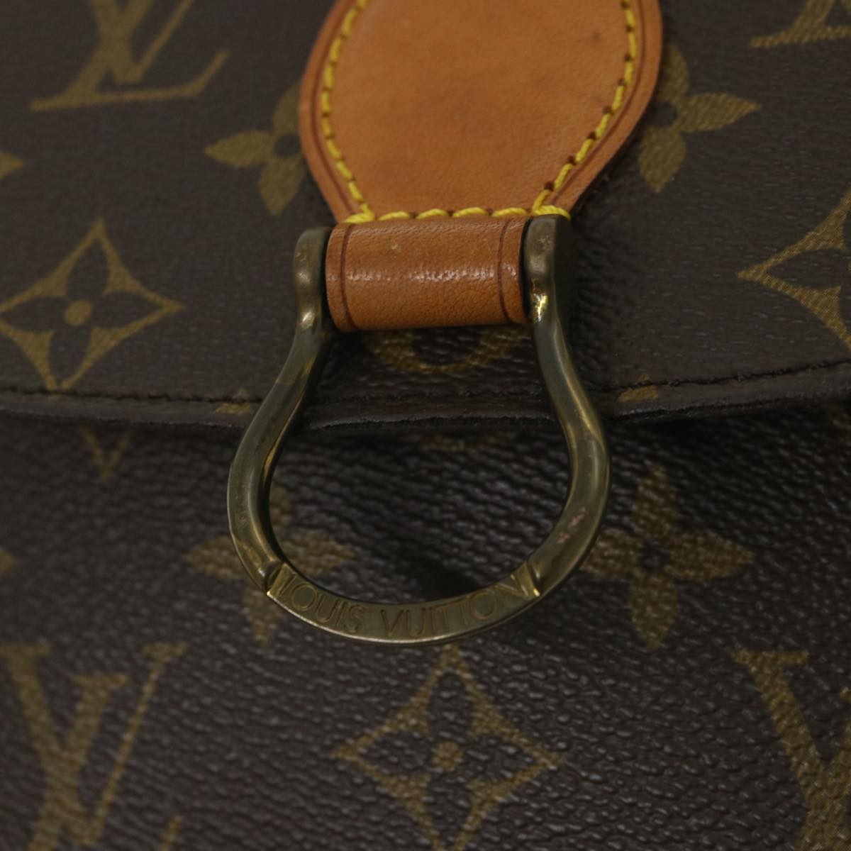 LOUIS VUITTON Monogram Saint Cloud MM Shoulder Bag M51243 LV 57528