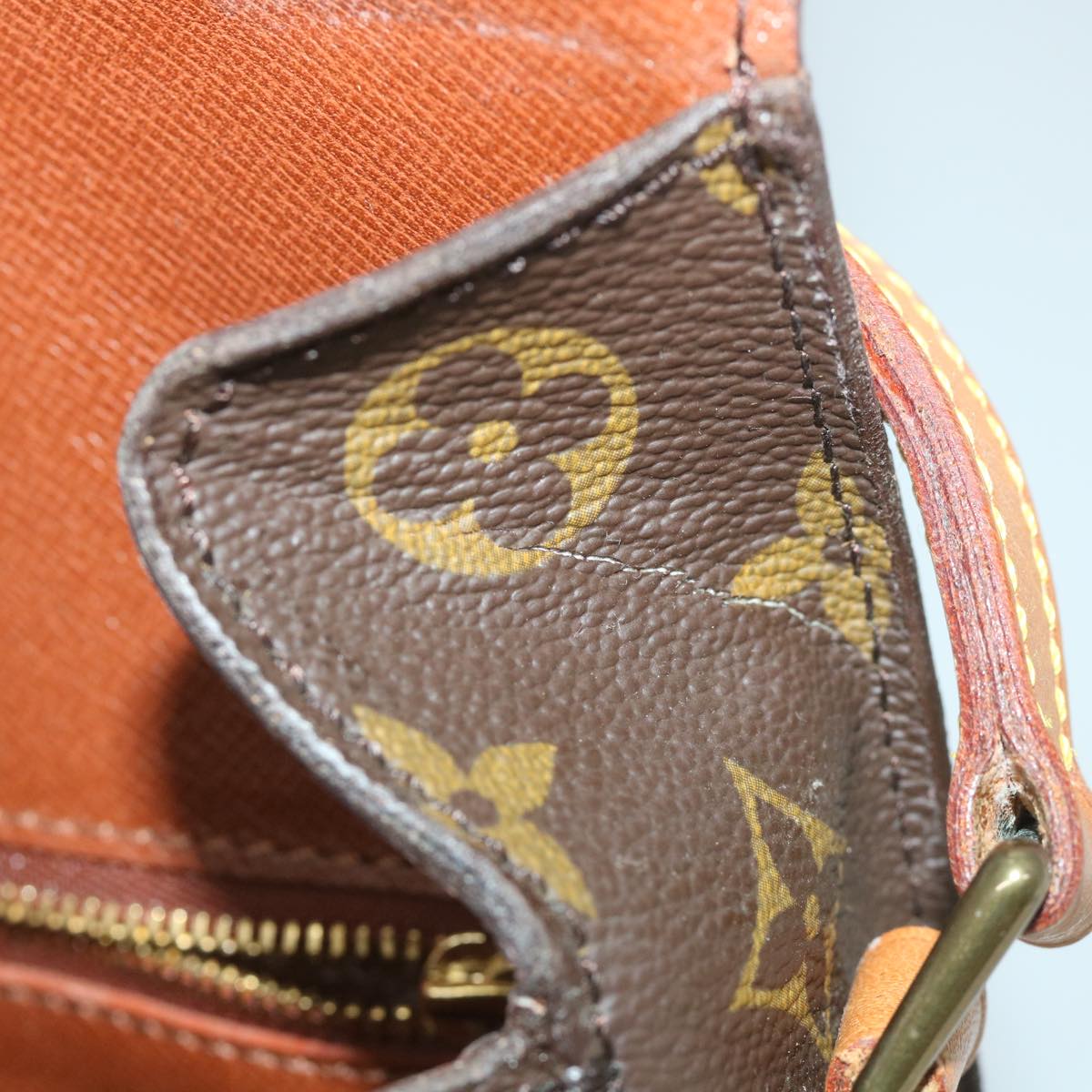 LOUIS VUITTON Monogram Saint Cloud MM Shoulder Bag M51243 LV 57528