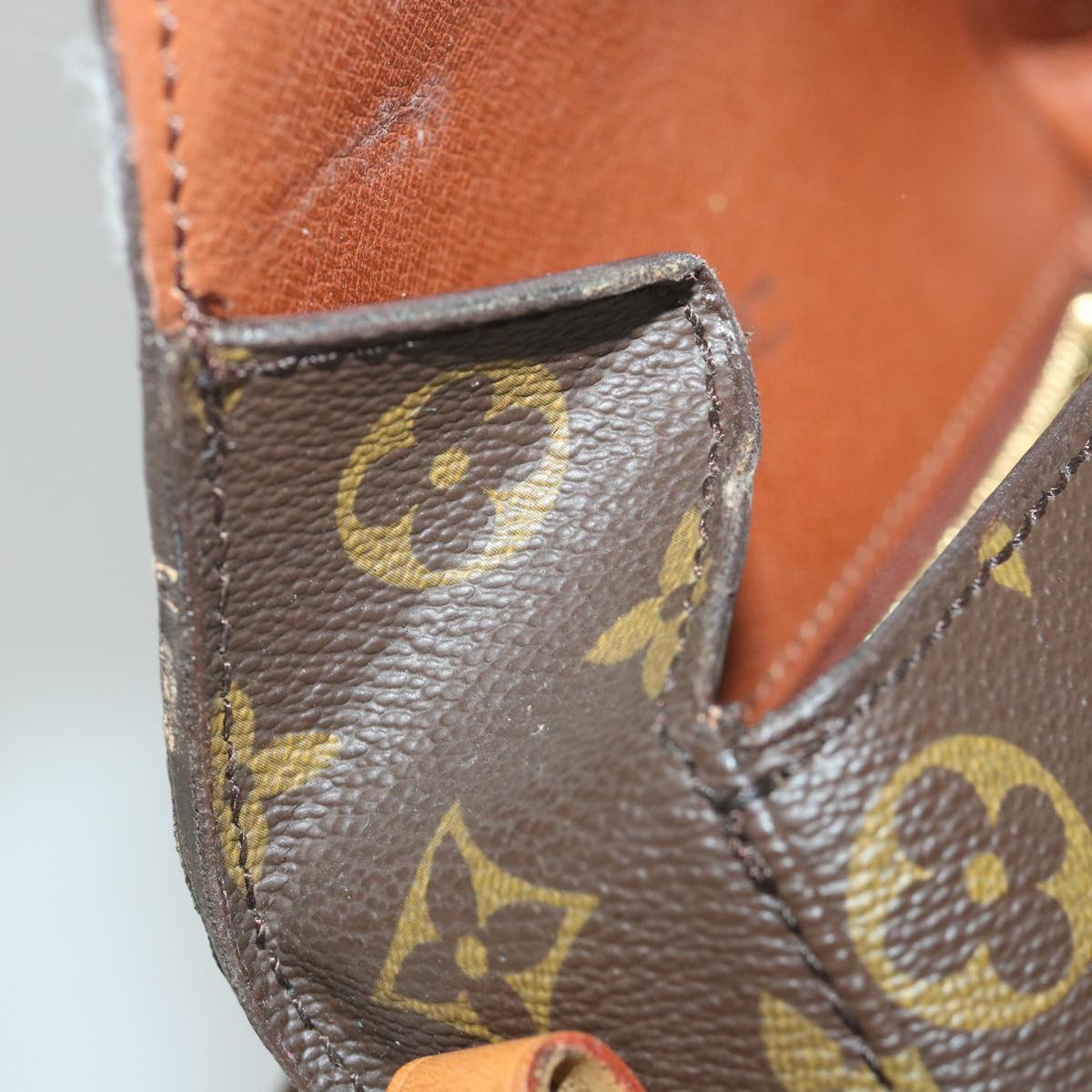 LOUIS VUITTON Monogram Saint Cloud MM Shoulder Bag M51243 LV 57528