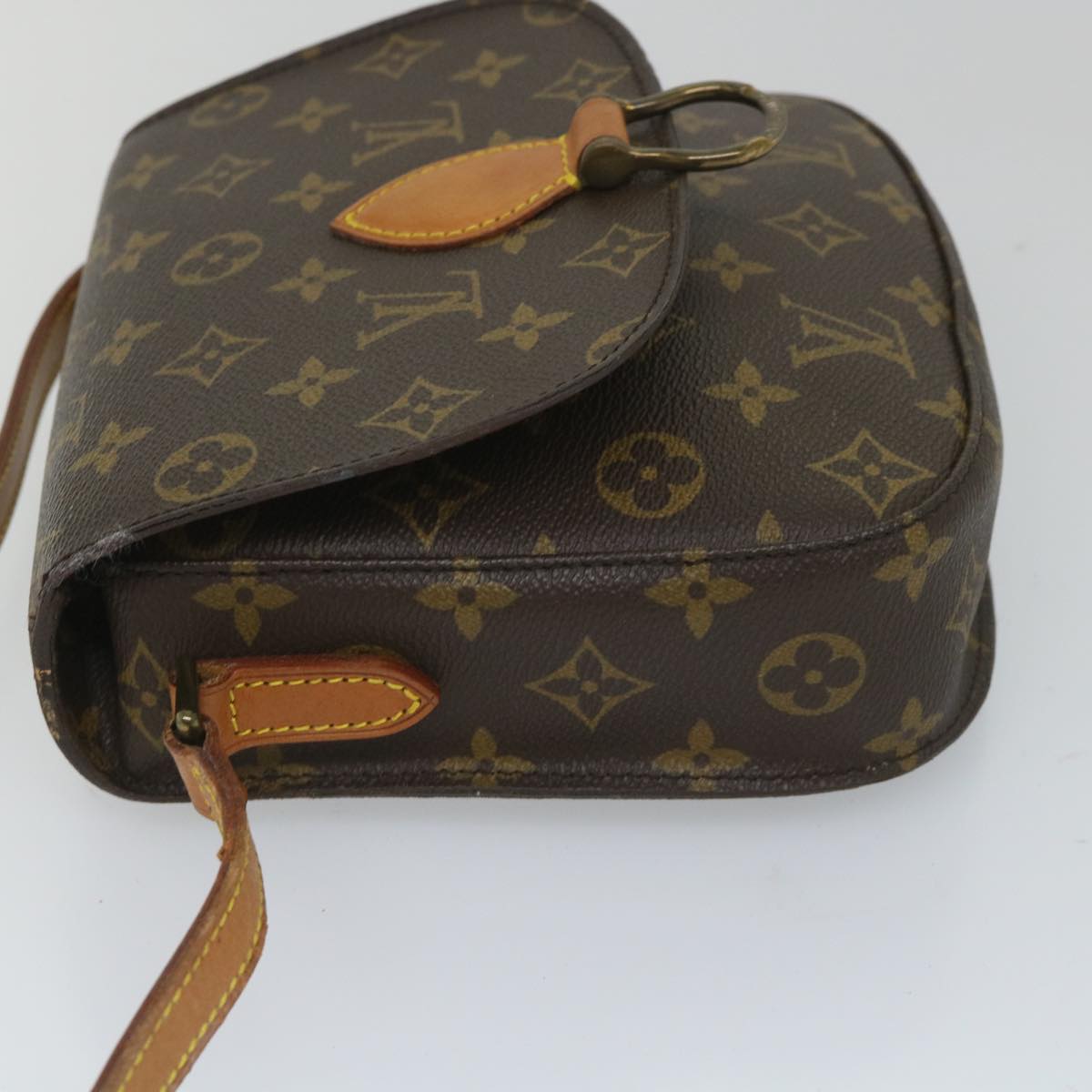 LOUIS VUITTON Monogram Saint Cloud MM Shoulder Bag M51243 LV 57528