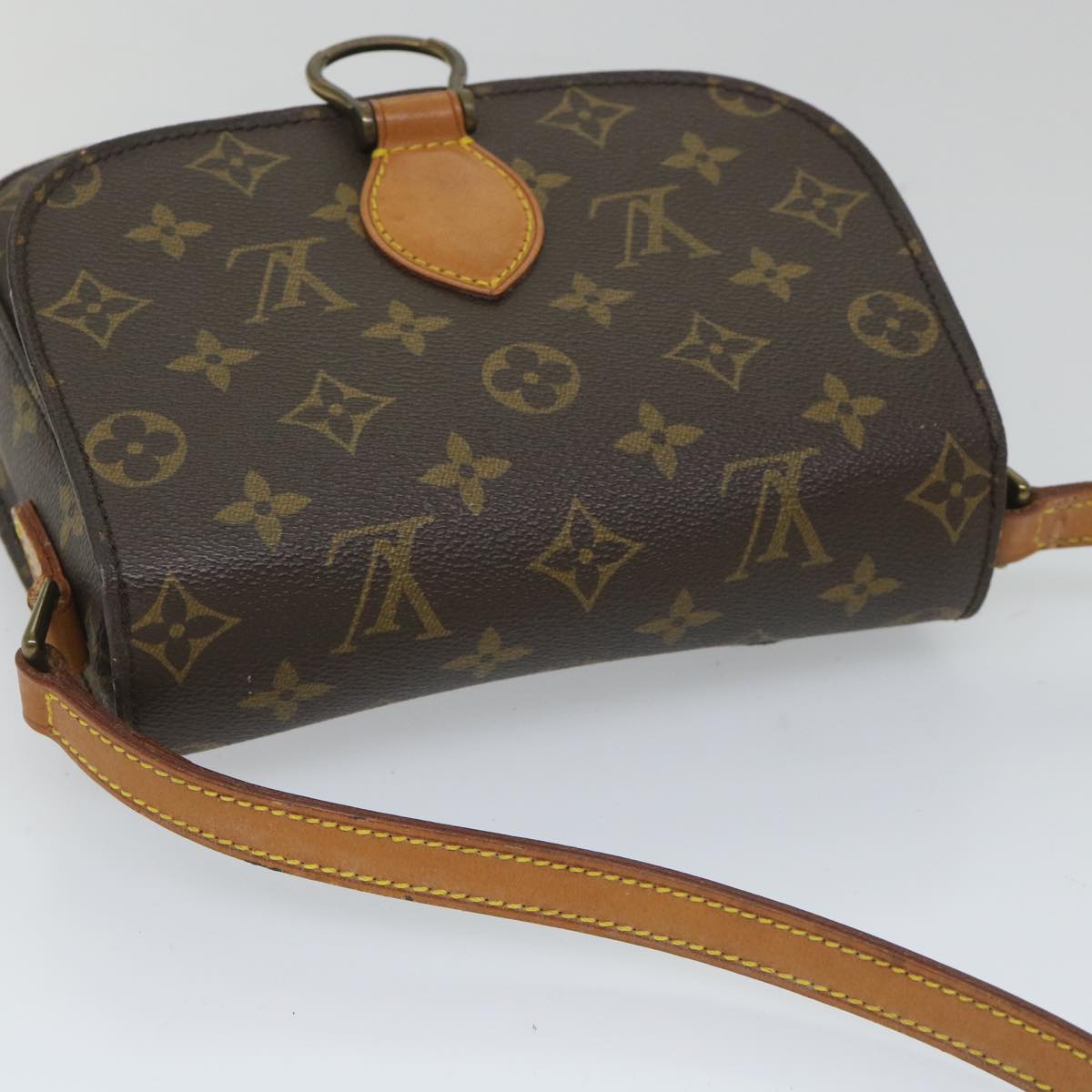 LOUIS VUITTON Monogram Saint Cloud MM Shoulder Bag M51243 LV 57528