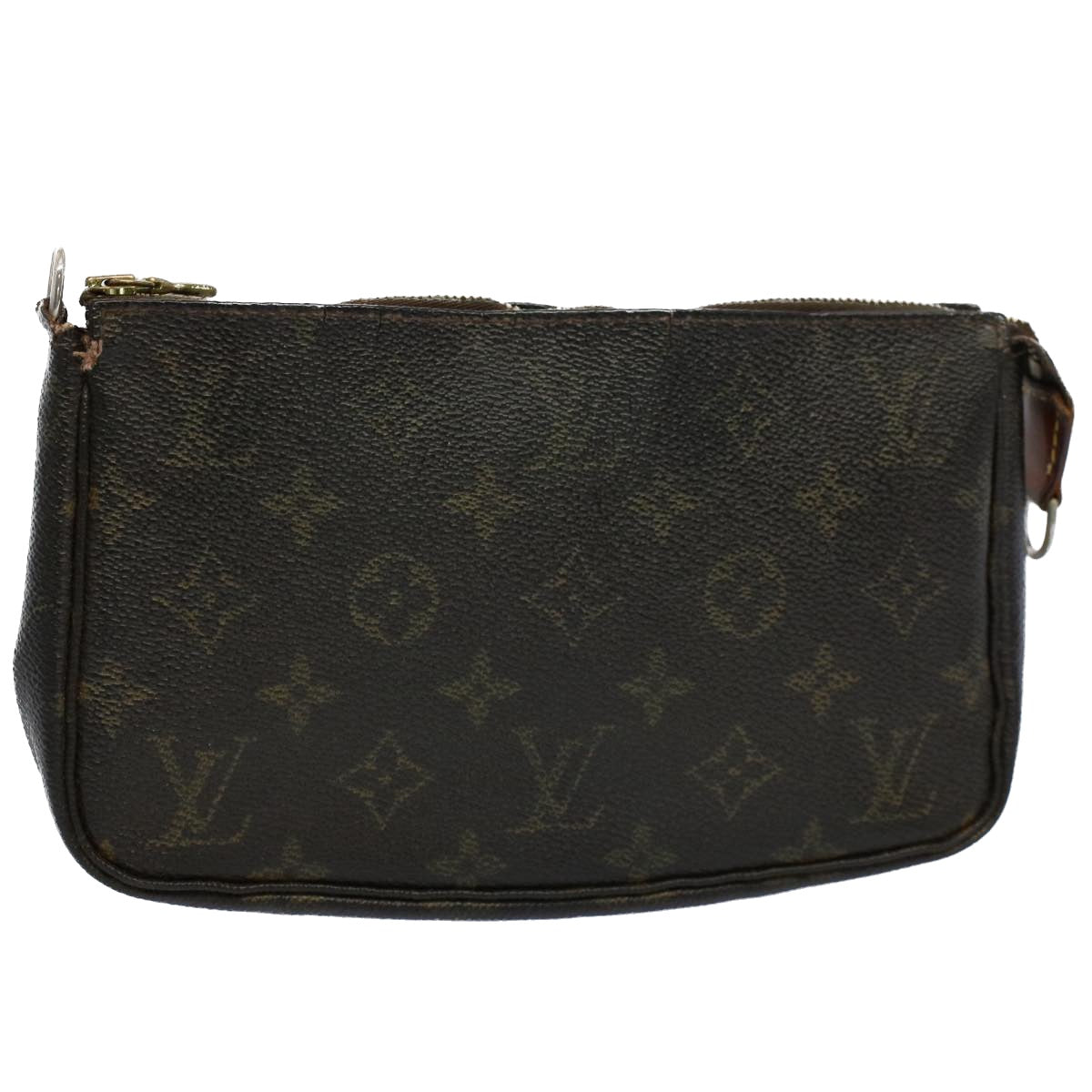 LOUIS VUITTON Monogram Pochette Accessoires Pouch M51980 LV 57604