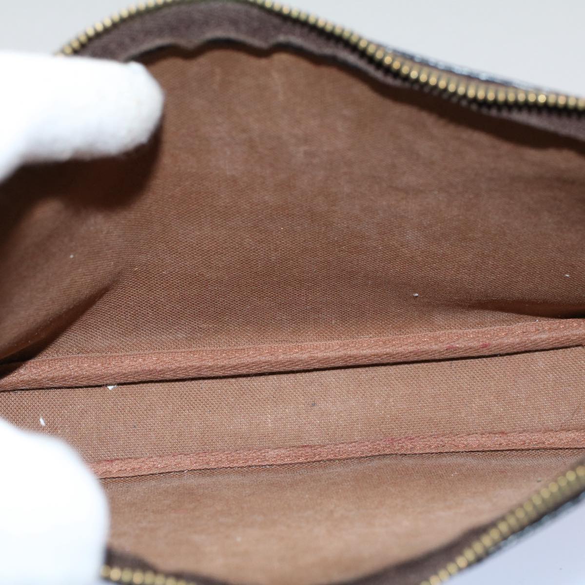 LOUIS VUITTON Monogram Pochette Accessoires Pouch M51980 LV 57604