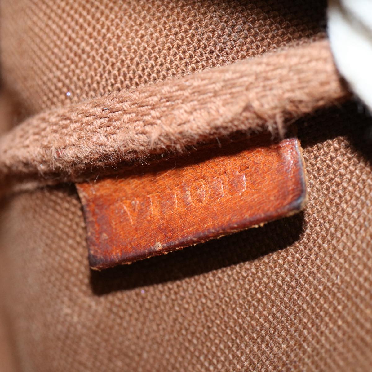 LOUIS VUITTON Monogram Pochette Accessoires Pouch M51980 LV 57604
