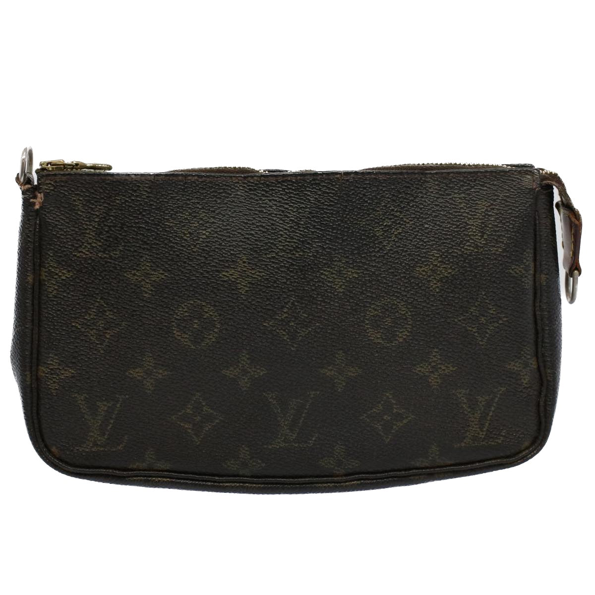 LOUIS VUITTON Monogram Pochette Accessoires Pouch M51980 LV 57604