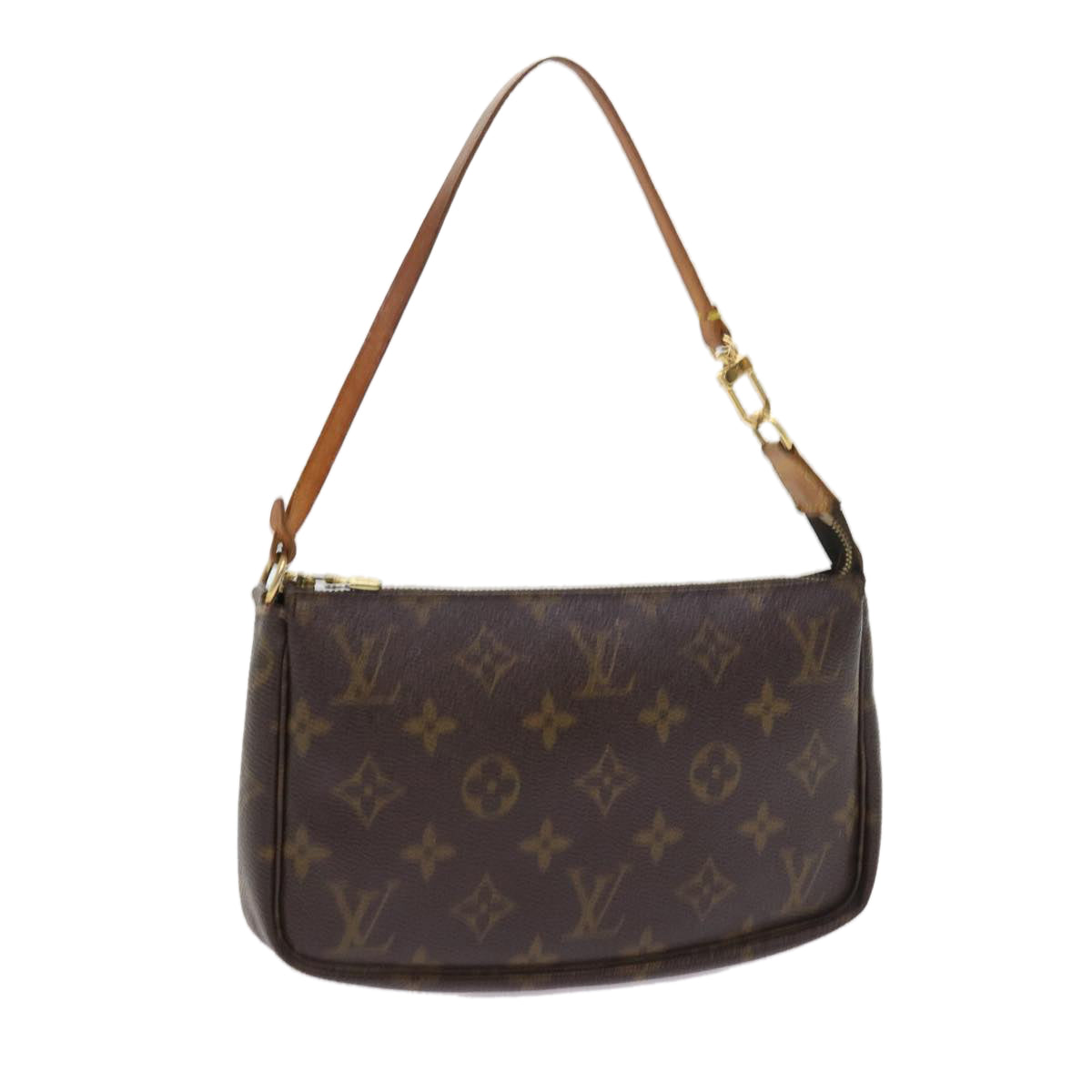 LOUIS VUITTON Monogram Pochette Accessoires Pouch M51980 LV 57605