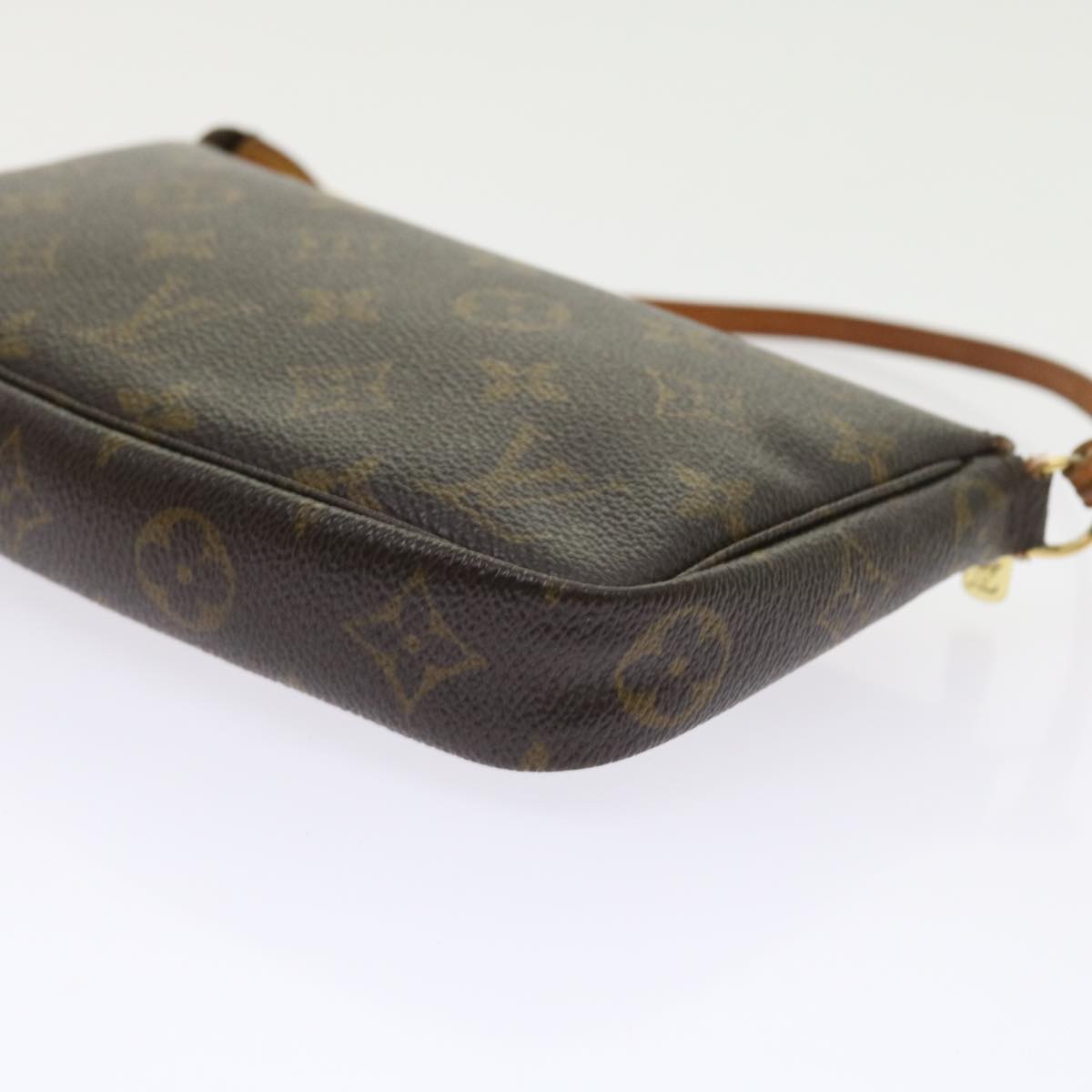 LOUIS VUITTON Monogram Pochette Accessoires Pouch M51980 LV 57605