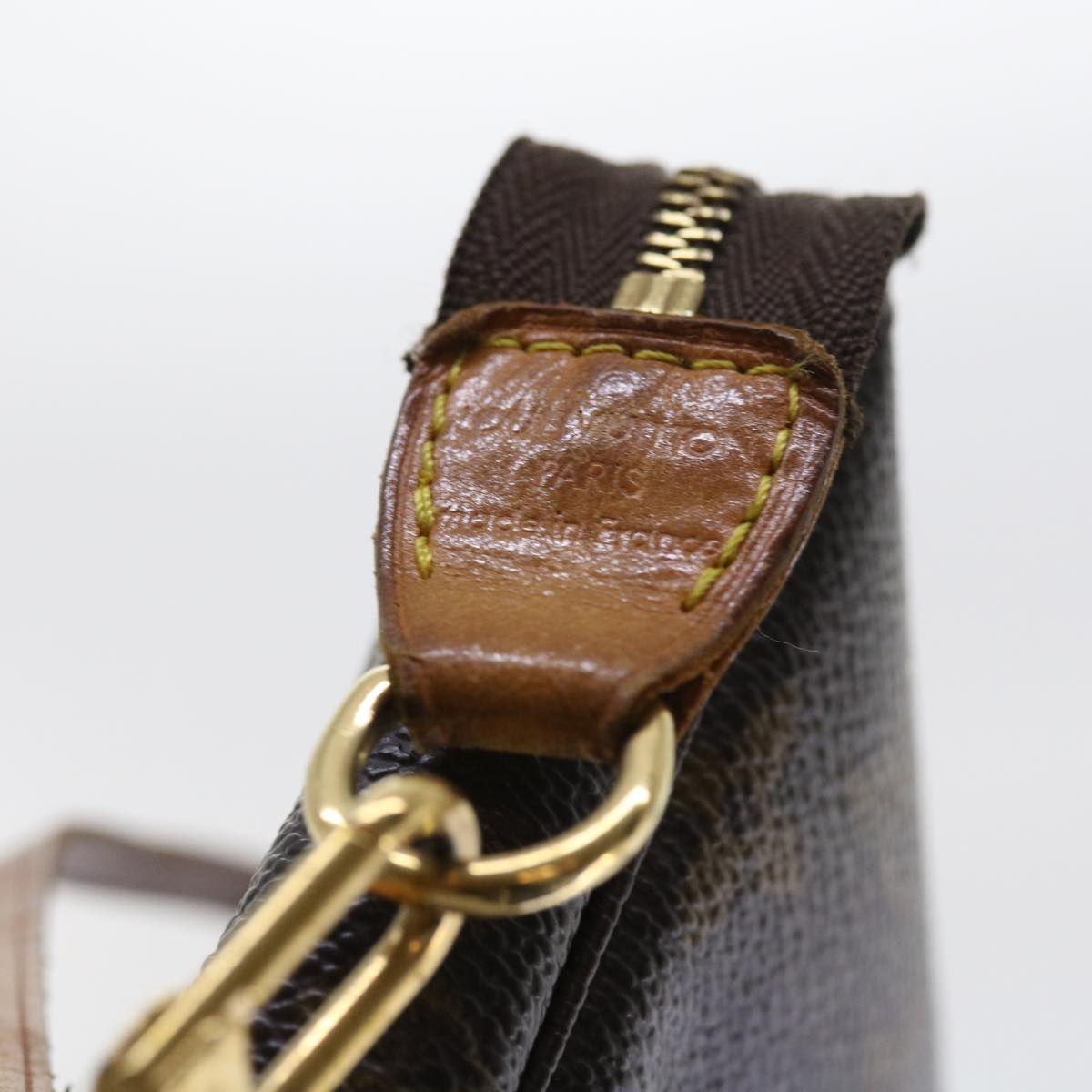 LOUIS VUITTON Monogram Pochette Accessoires Pouch M51980 LV 57605